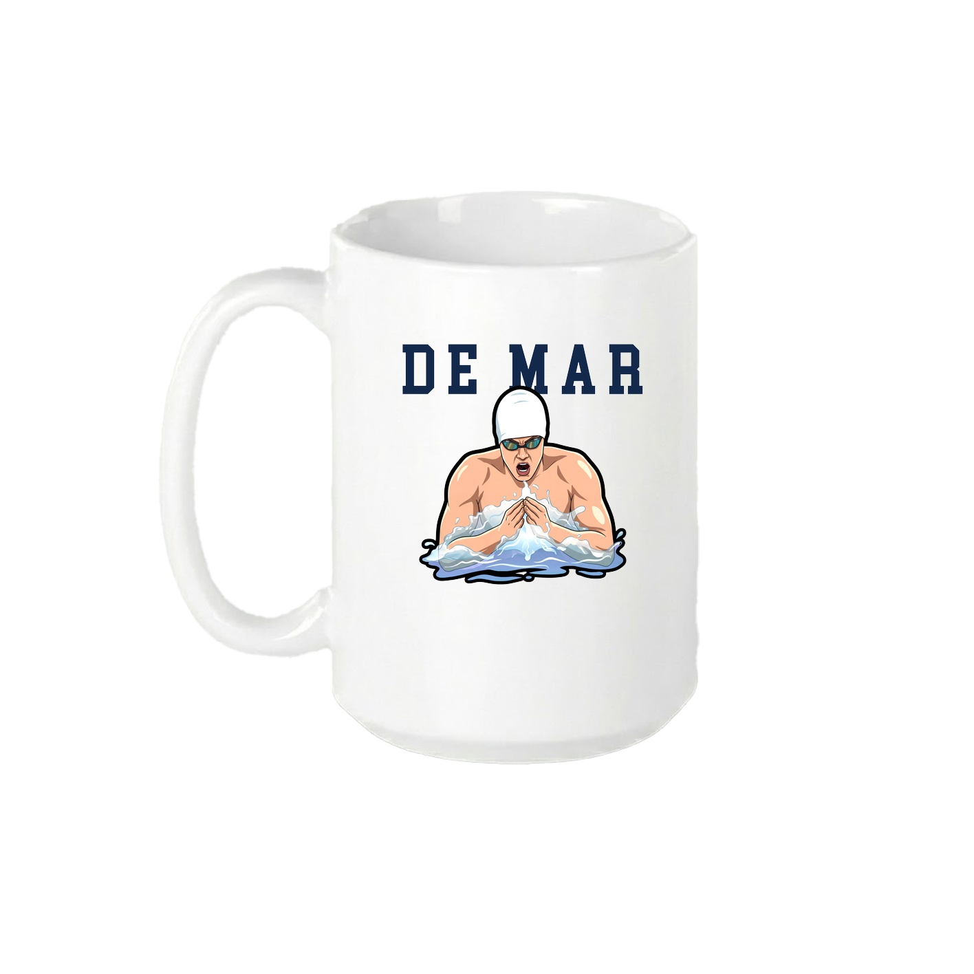 15oz Coffee Mug — Shirsey in White