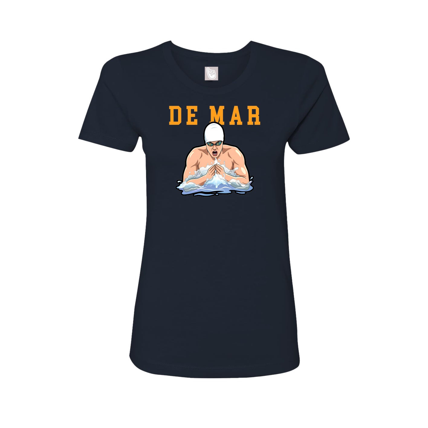 Fitted Women's Tee — Shirsey in Navy