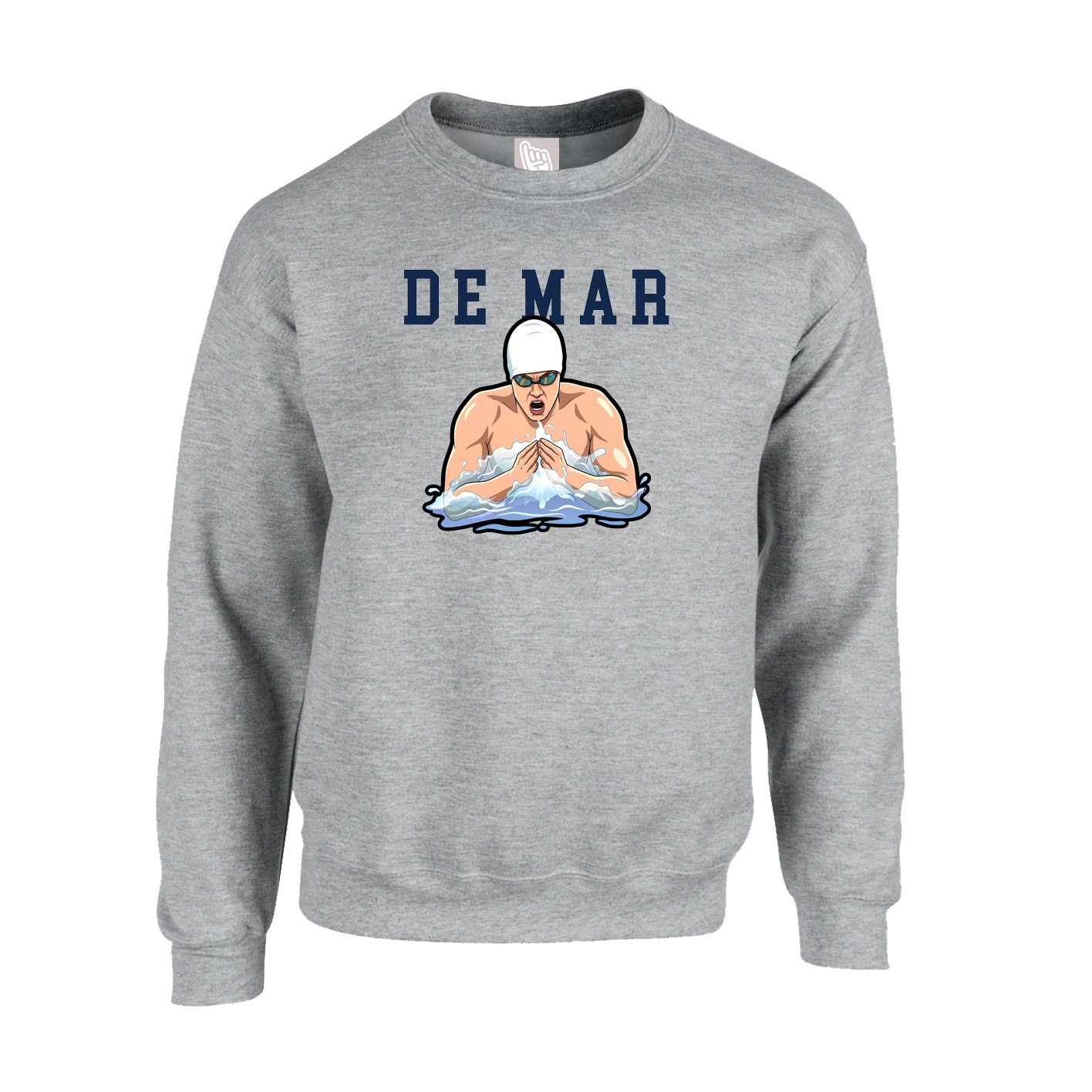 Fleece Crew — Shirsey in Grey
