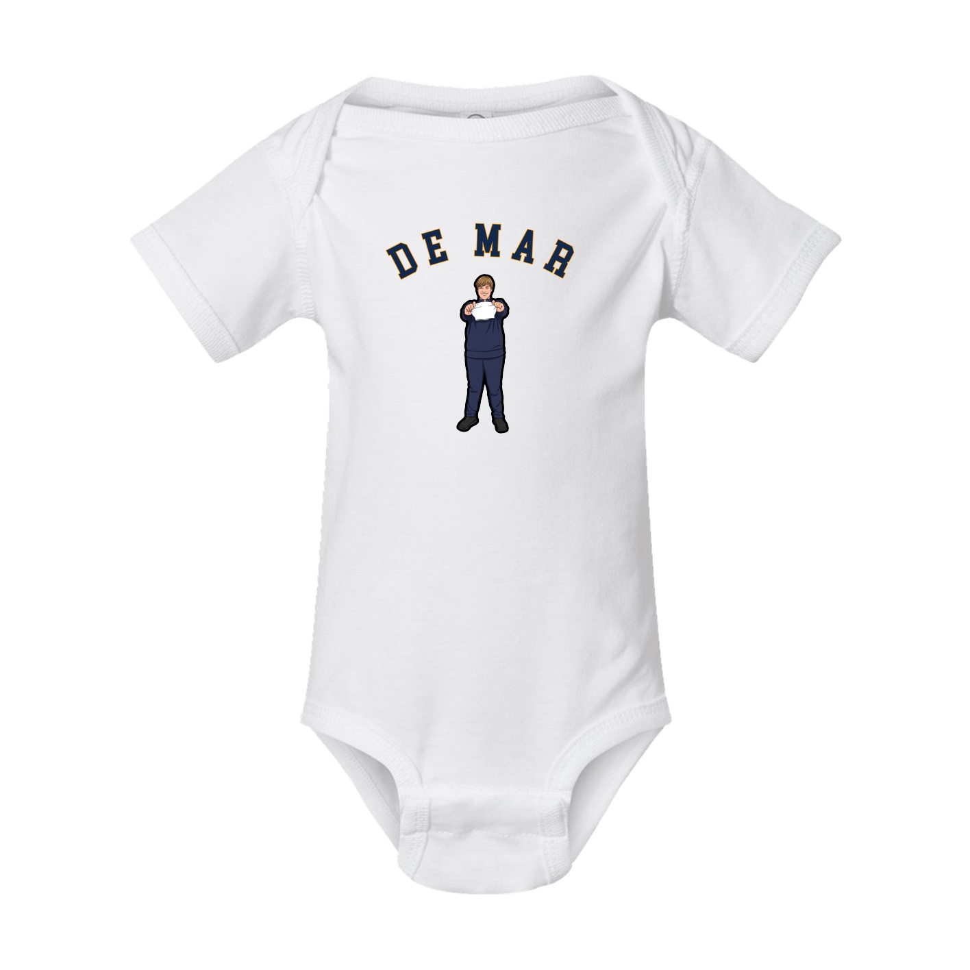 Baby Onesie — Shirsey Arch in White