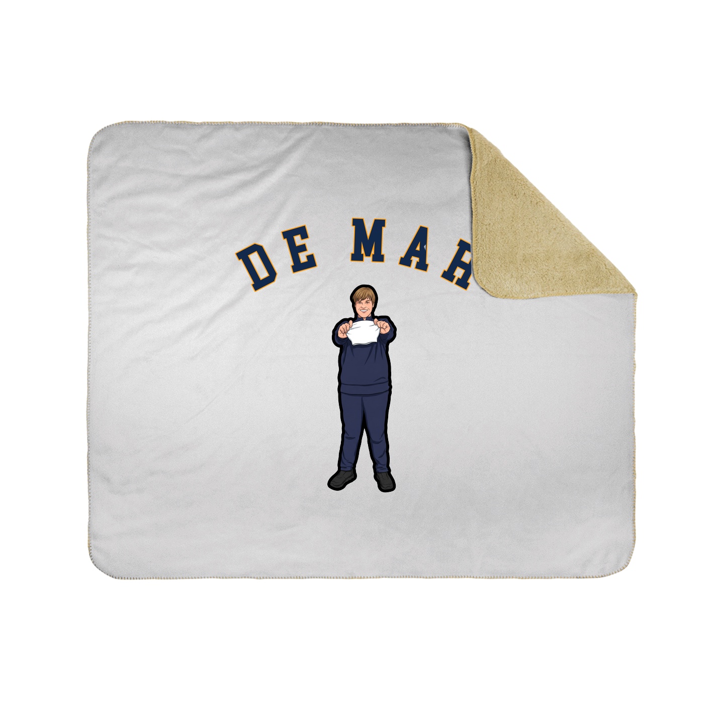 Throw Blanket — Shirsey Arch in White