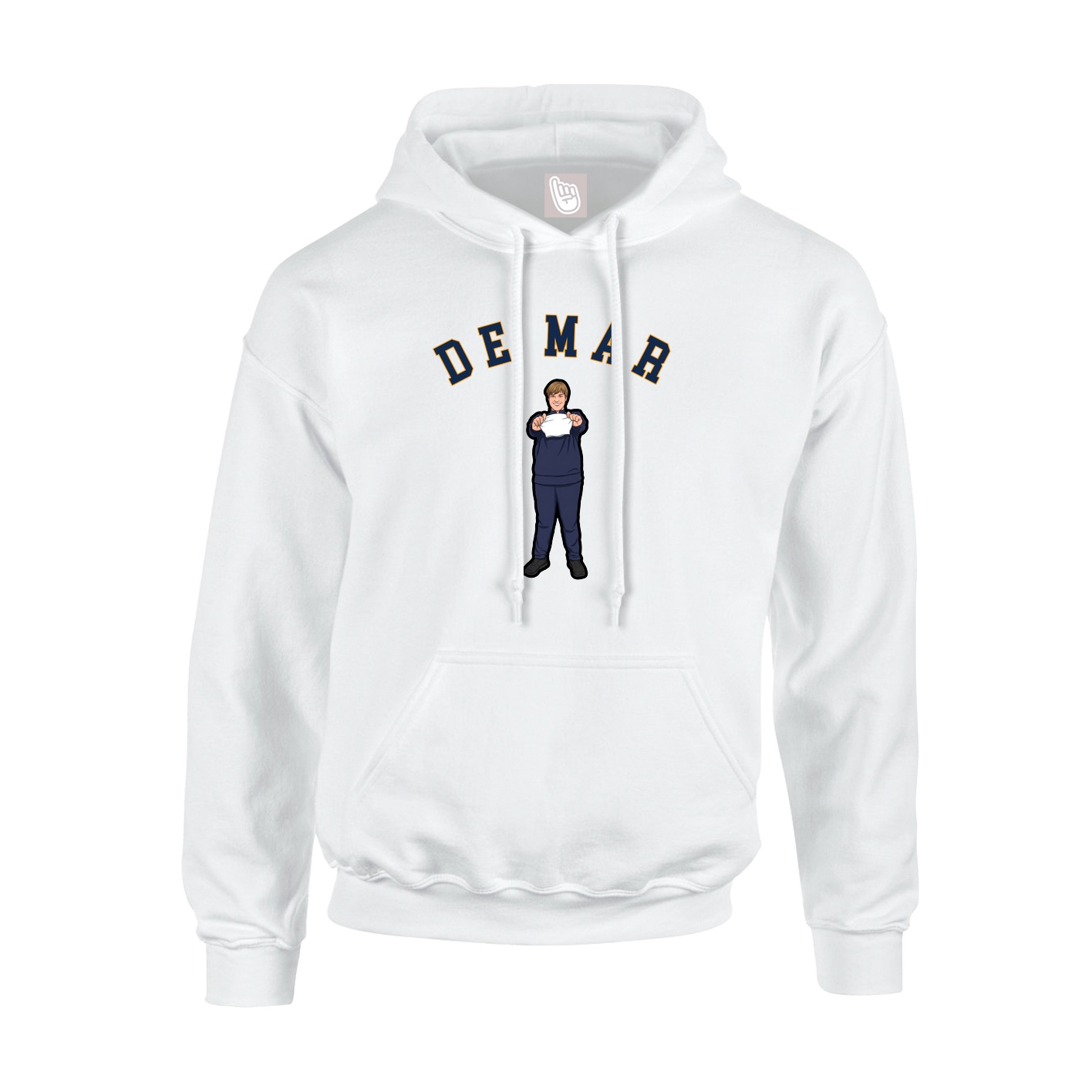 Hoodie — Shirsey Arch in White