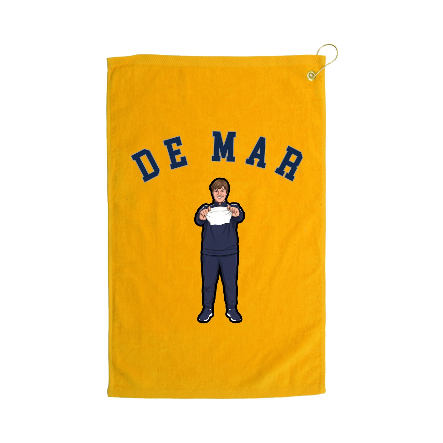 Golf Towel — Shirsey Arch in Gold