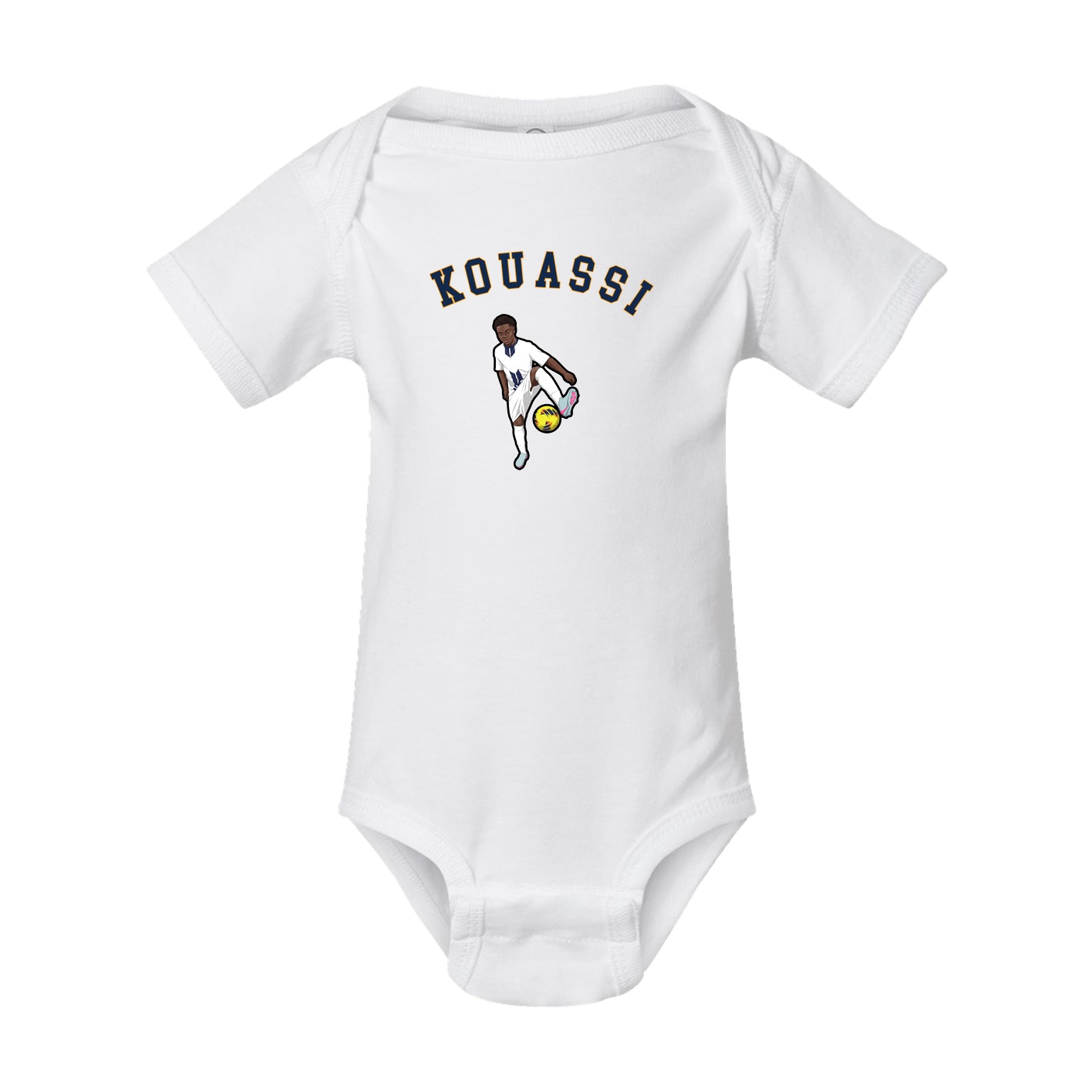 Baby Onesie — Shirsey Arch in White