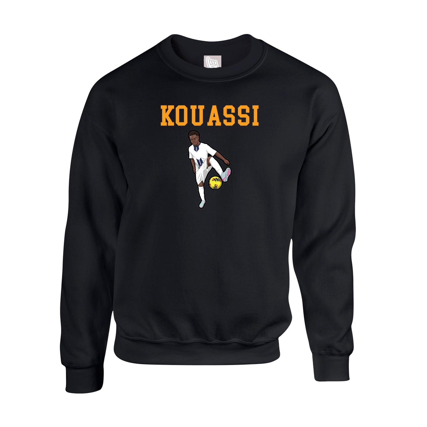 Fleece Crew — Shirsey in Black