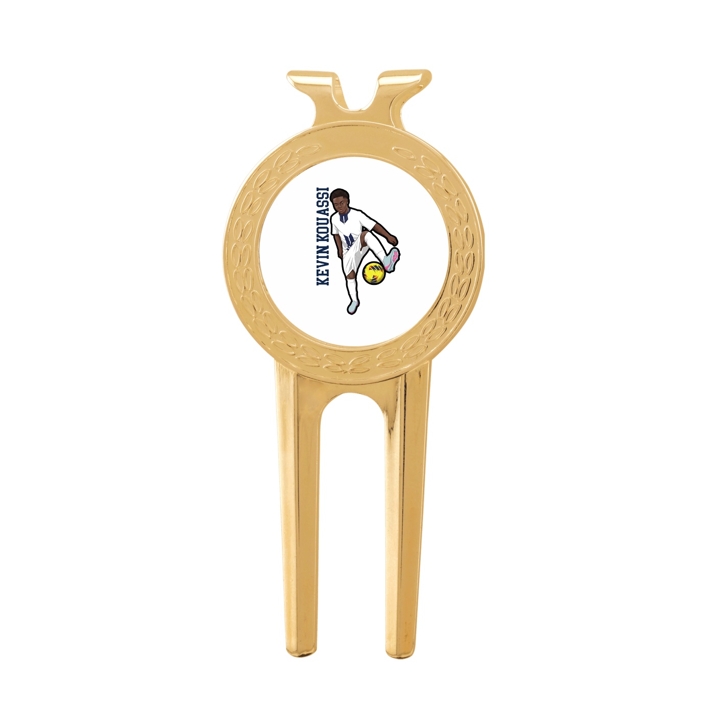 Divot Tool with Ball Marker — Name Vertical in Classic