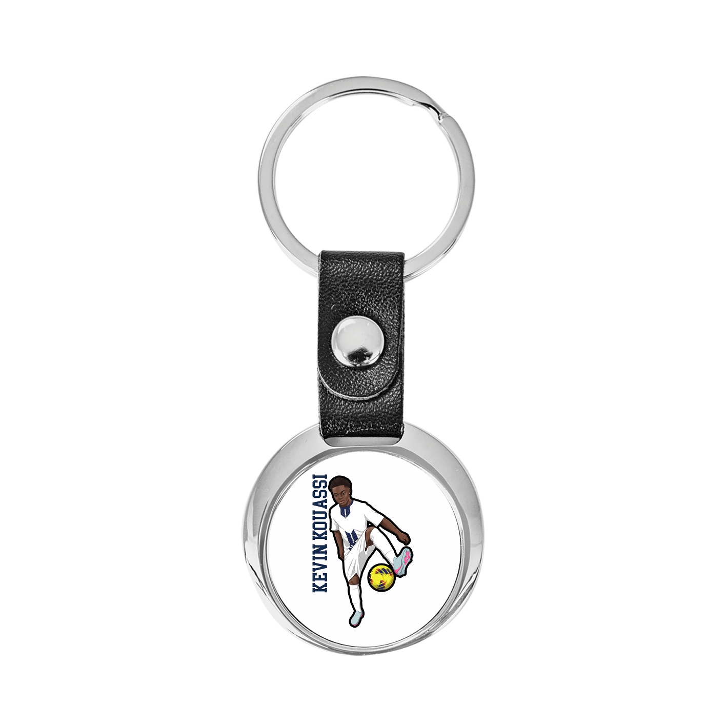 Key Chain — Name Vertical in Classic