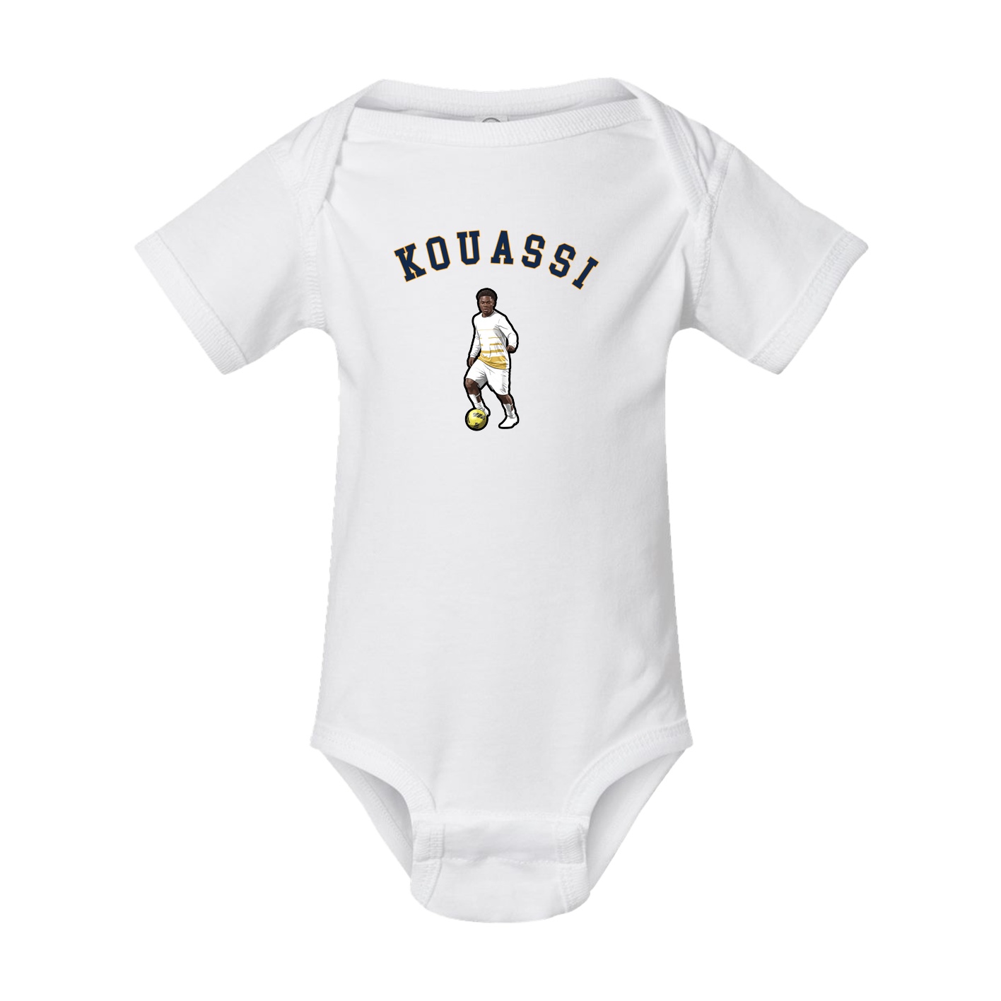 Baby Onesie — Shirsey Arch in White