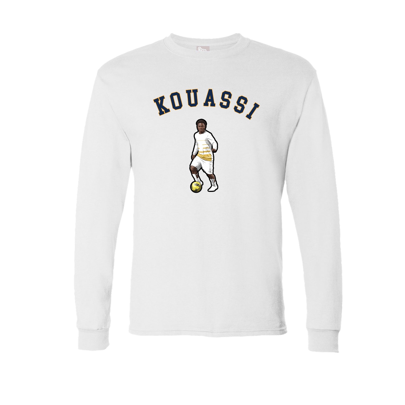 Long Sleeve Tee — Shirsey Arch in White