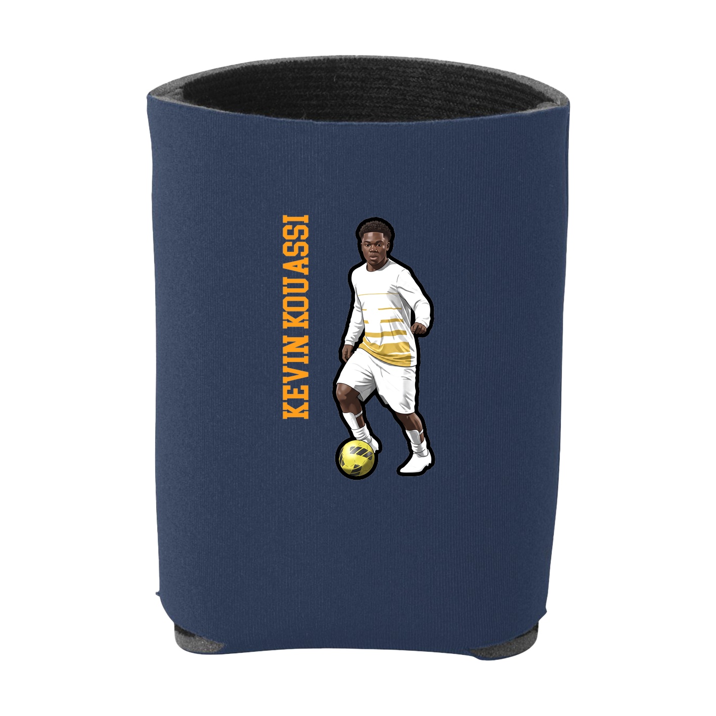 Can Holder — Name Vertical in Navy