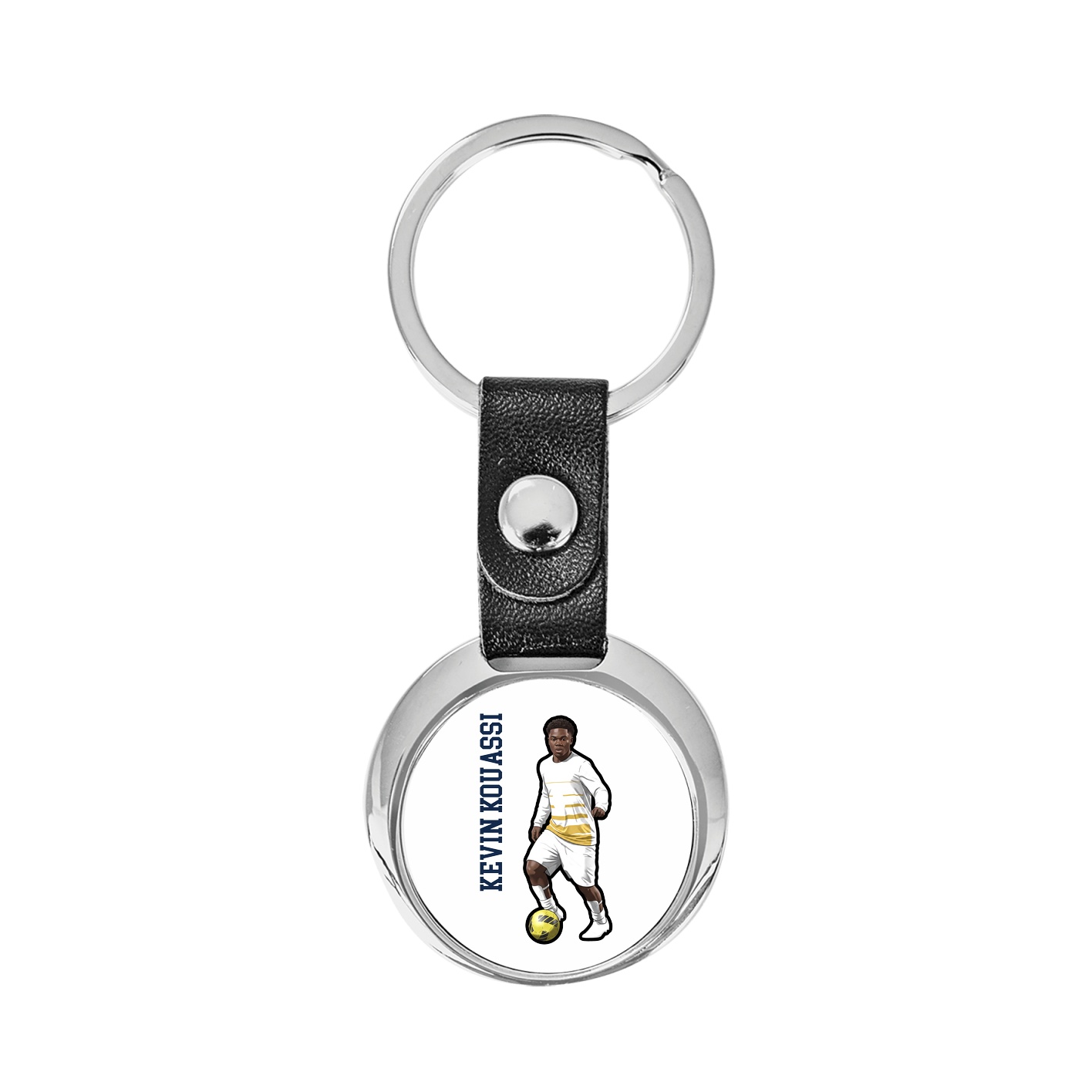 Key Chain — Name Vertical in Classic