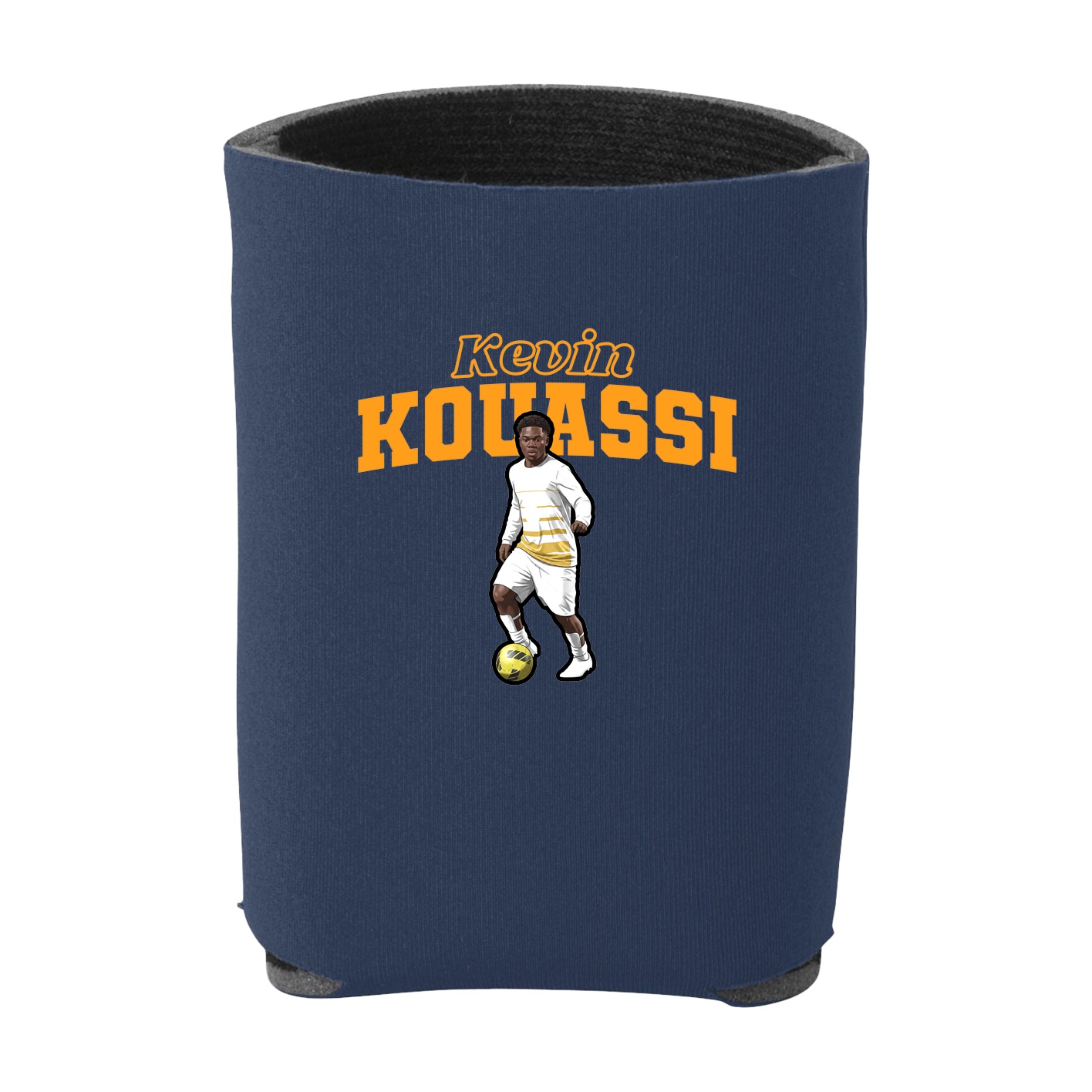 Can Holder — Name Arch in Navy