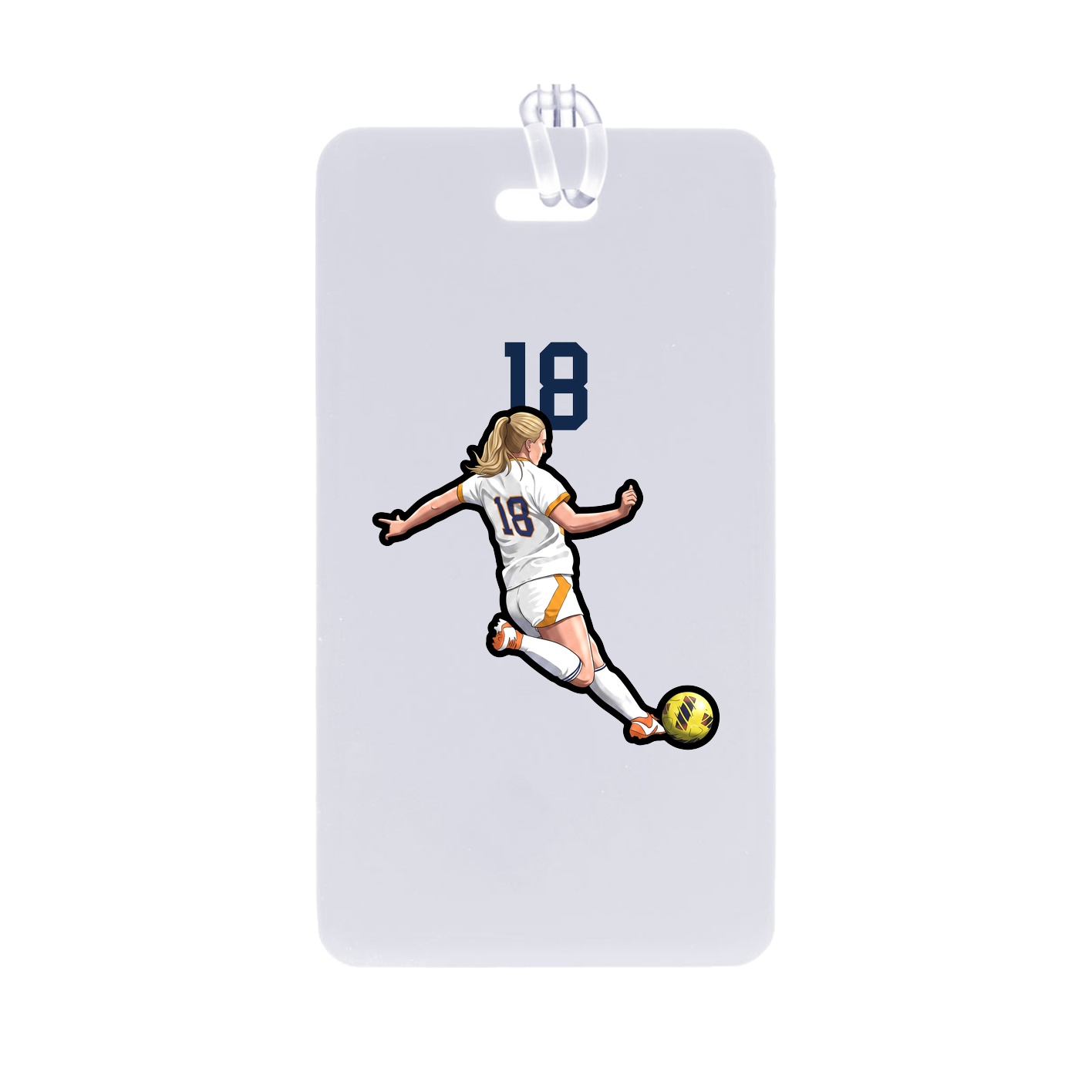 Bag Tag — Number Top in Classic