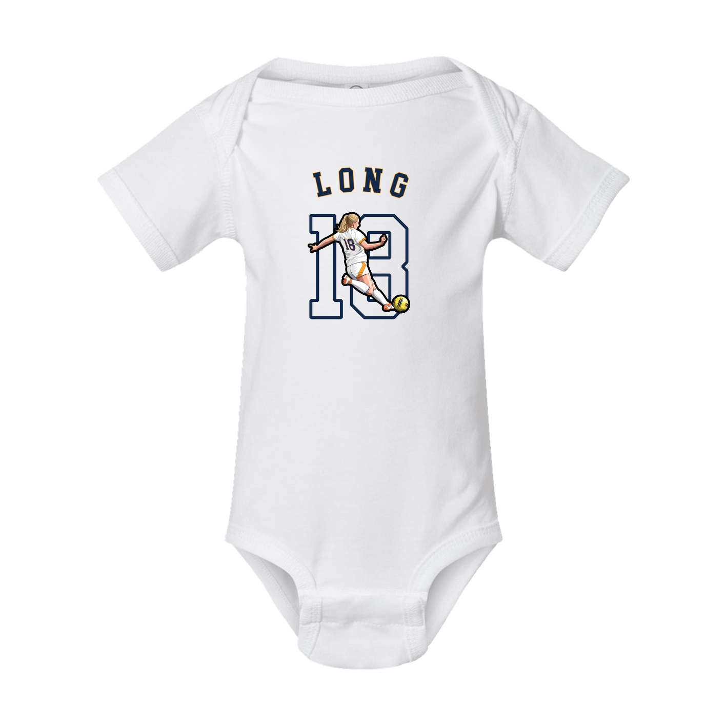 Baby Onesie — Shirsey Arch in White