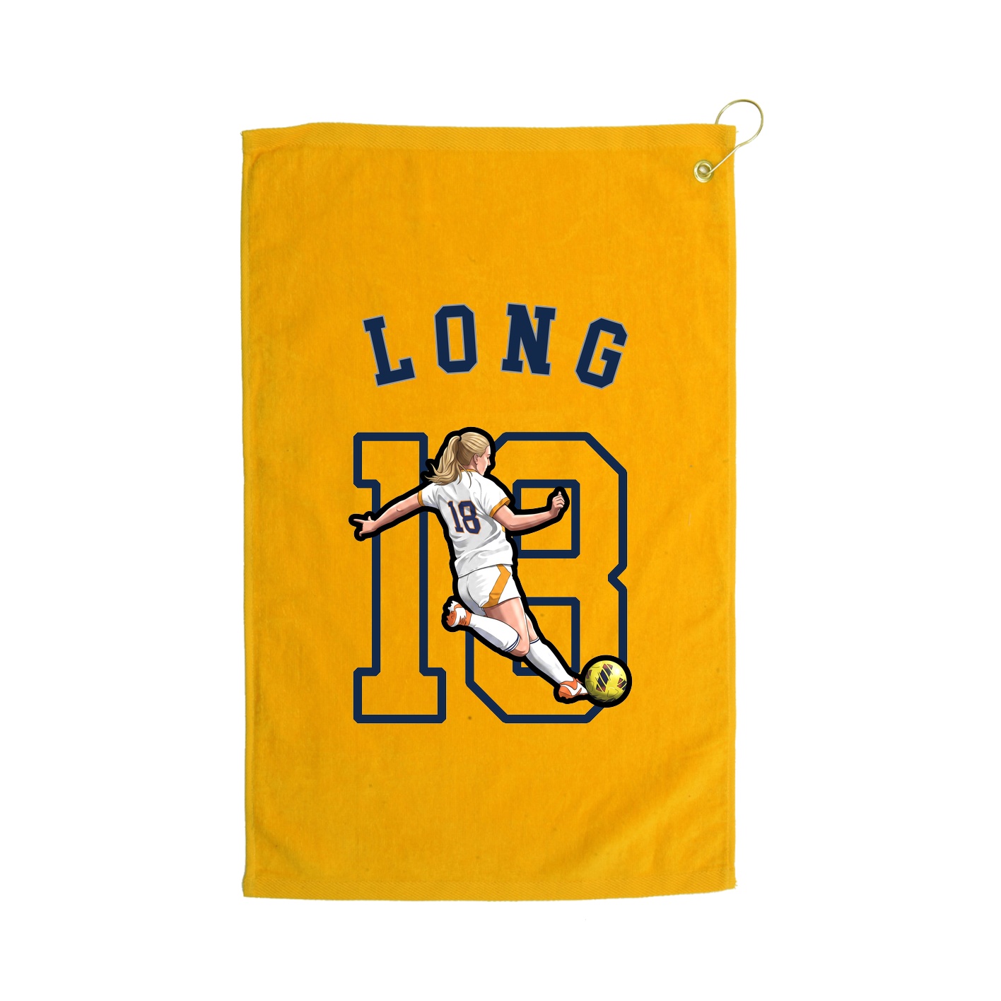 Golf Towel — Shirsey Arch in Gold