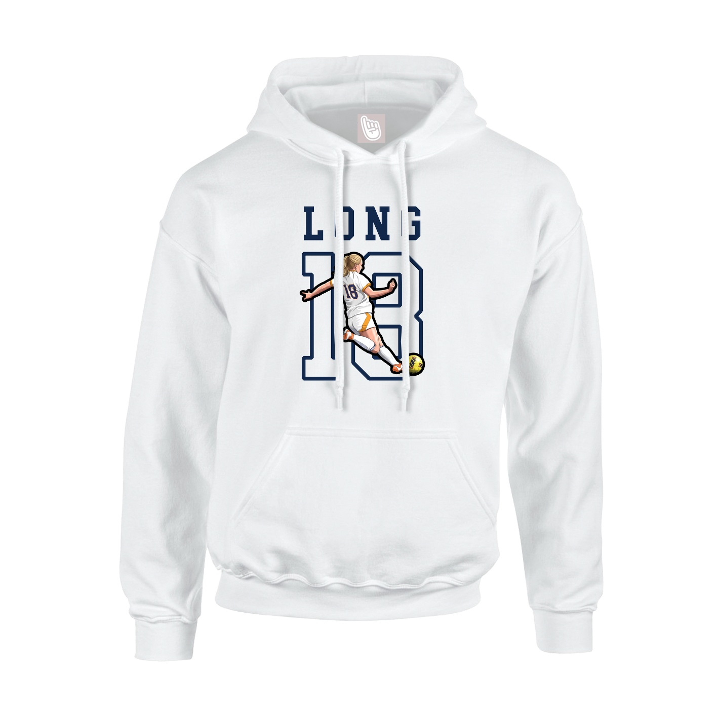Youth Hoodie — Shirsey in White