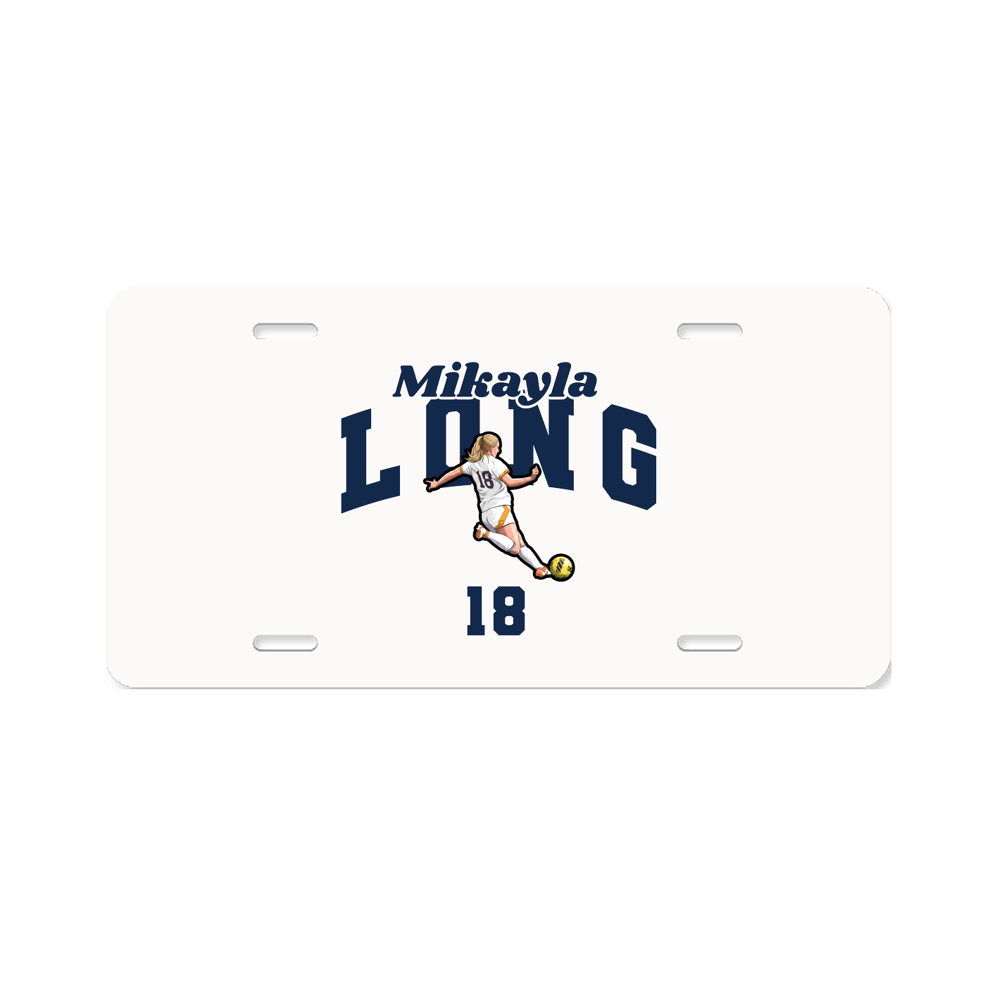 License Plate — Signature Arch in Classic