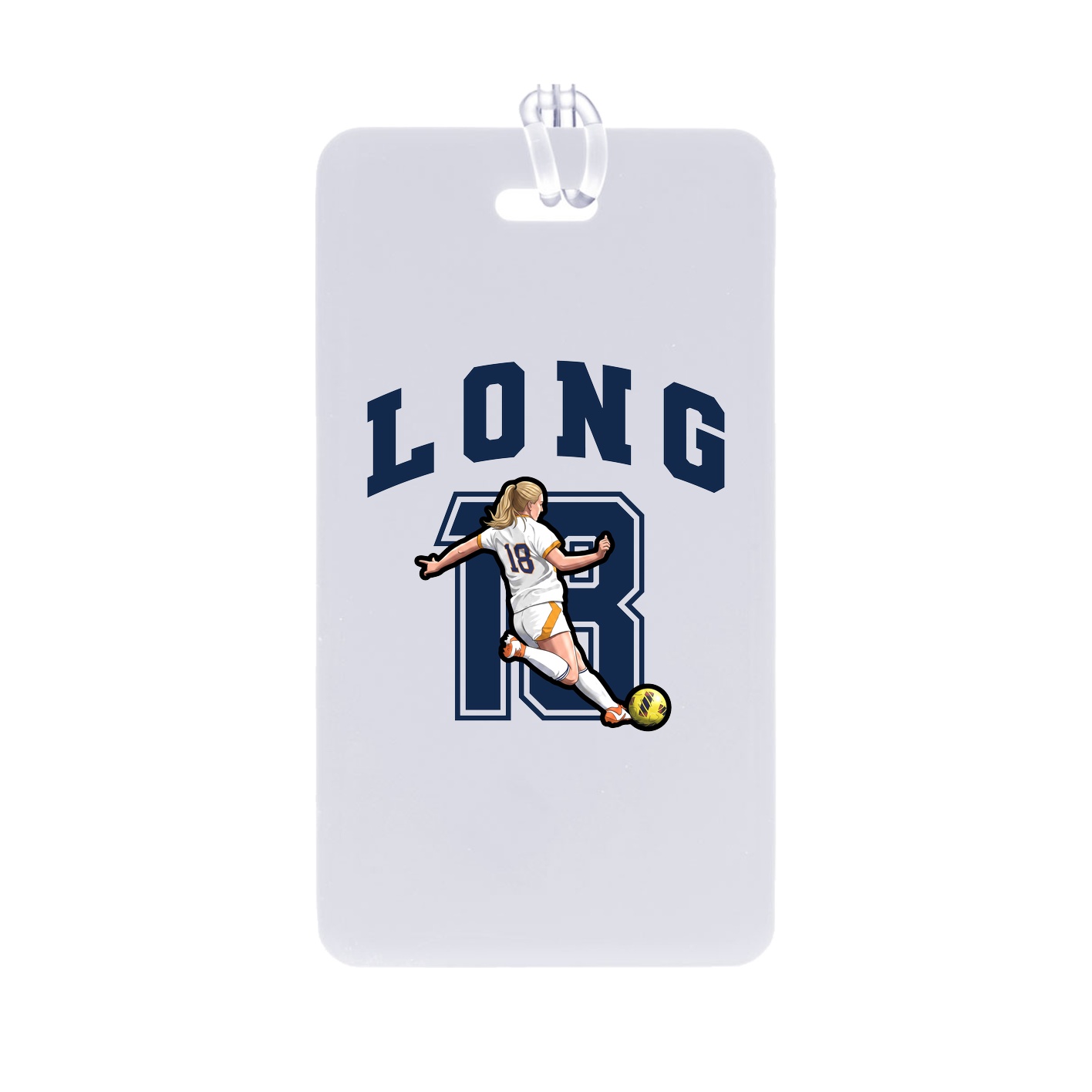 Bag Tag — Number in Classic