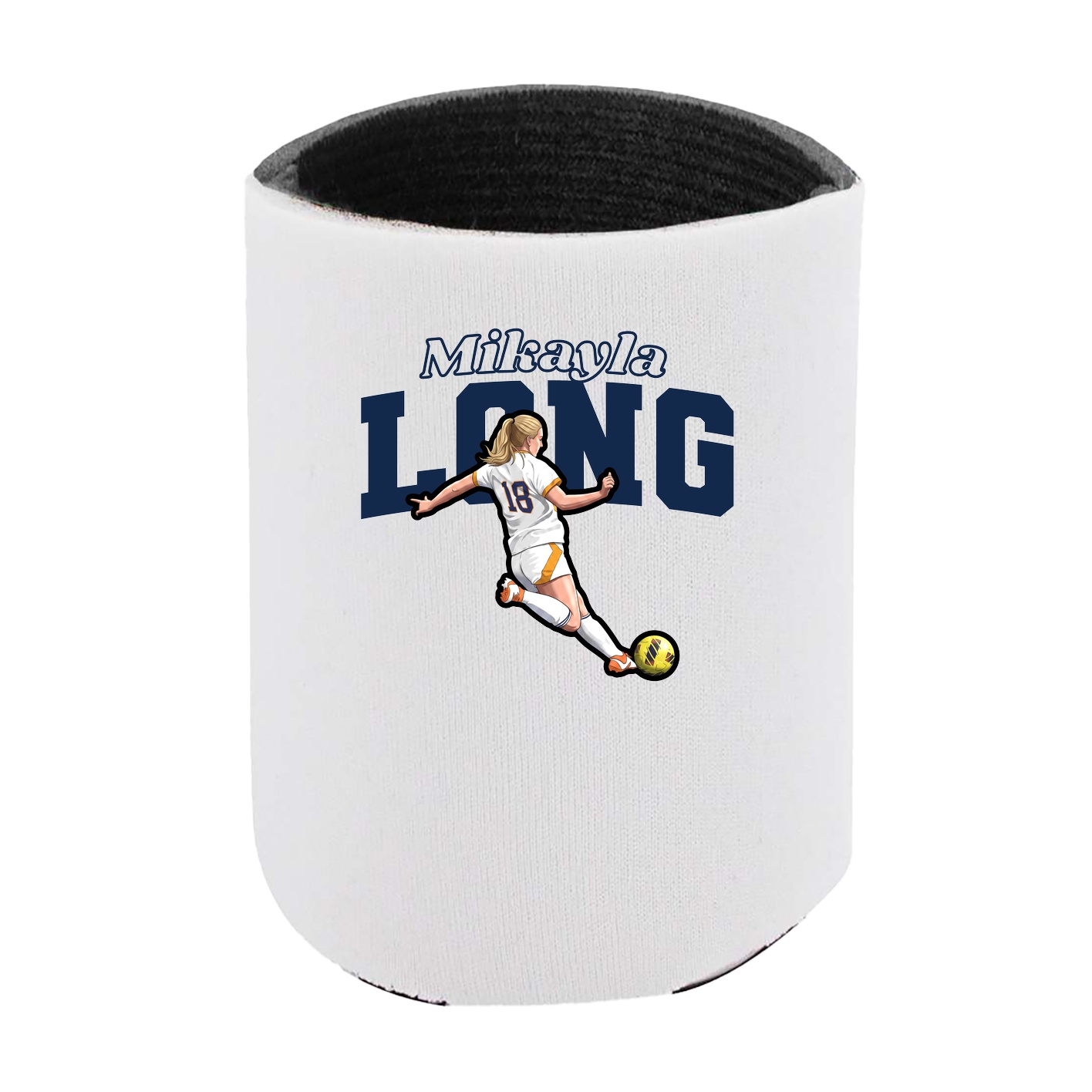 Can Holder — Name Arch in White