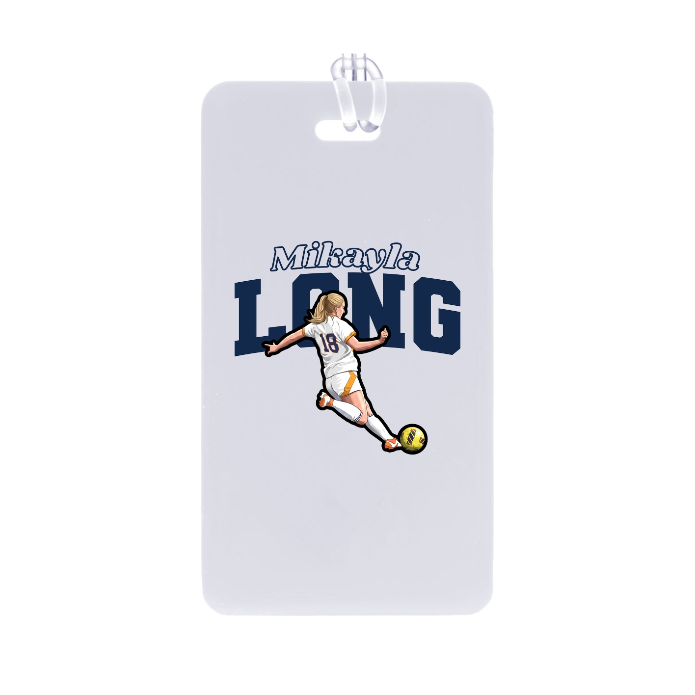 Bag Tag — Name Arch in Classic