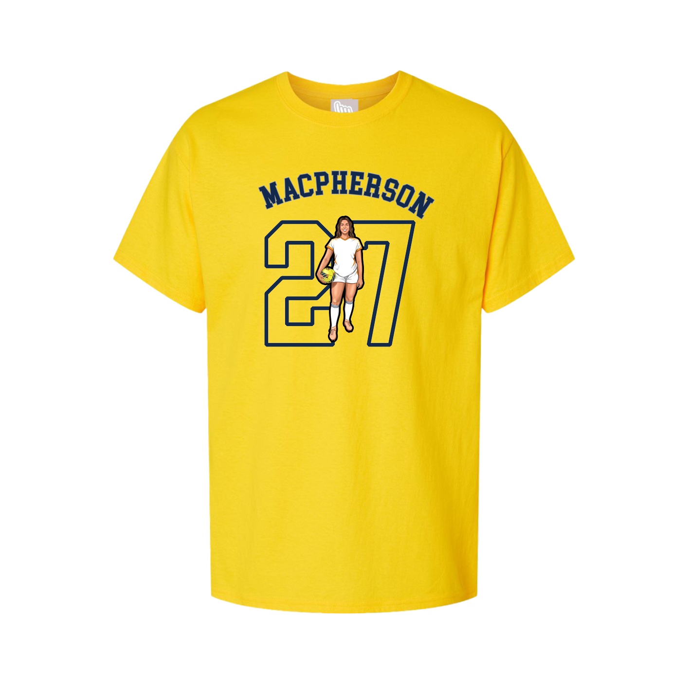 Youth Tee — Shirsey Arch in Gold