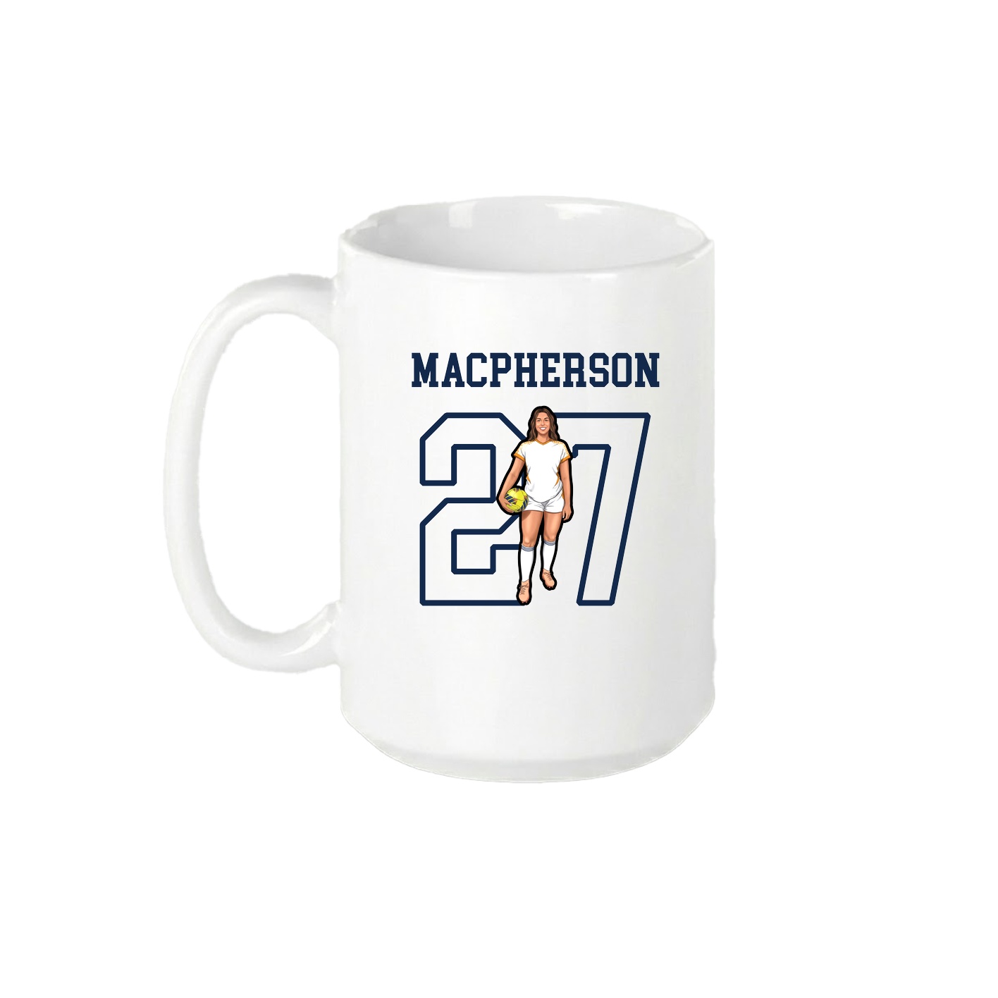 15oz Coffee Mug — Shirsey in White
