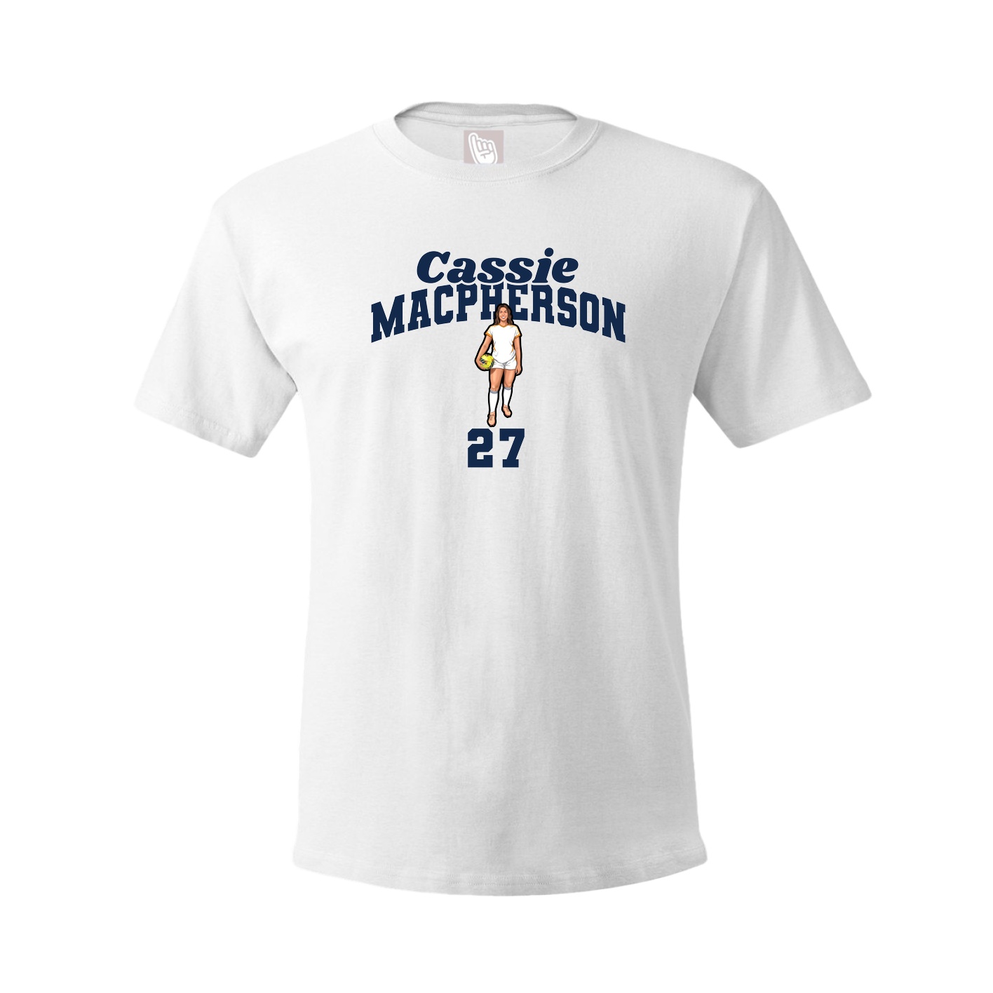 Tee — Signature Arch in White