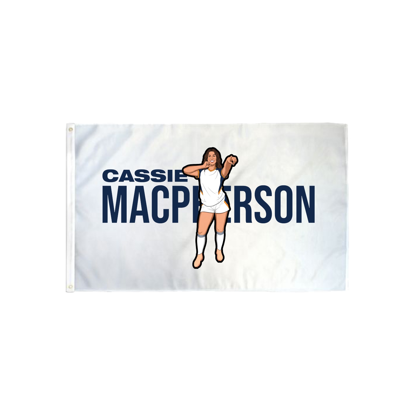 3x5 Flag — Player Name in Classic