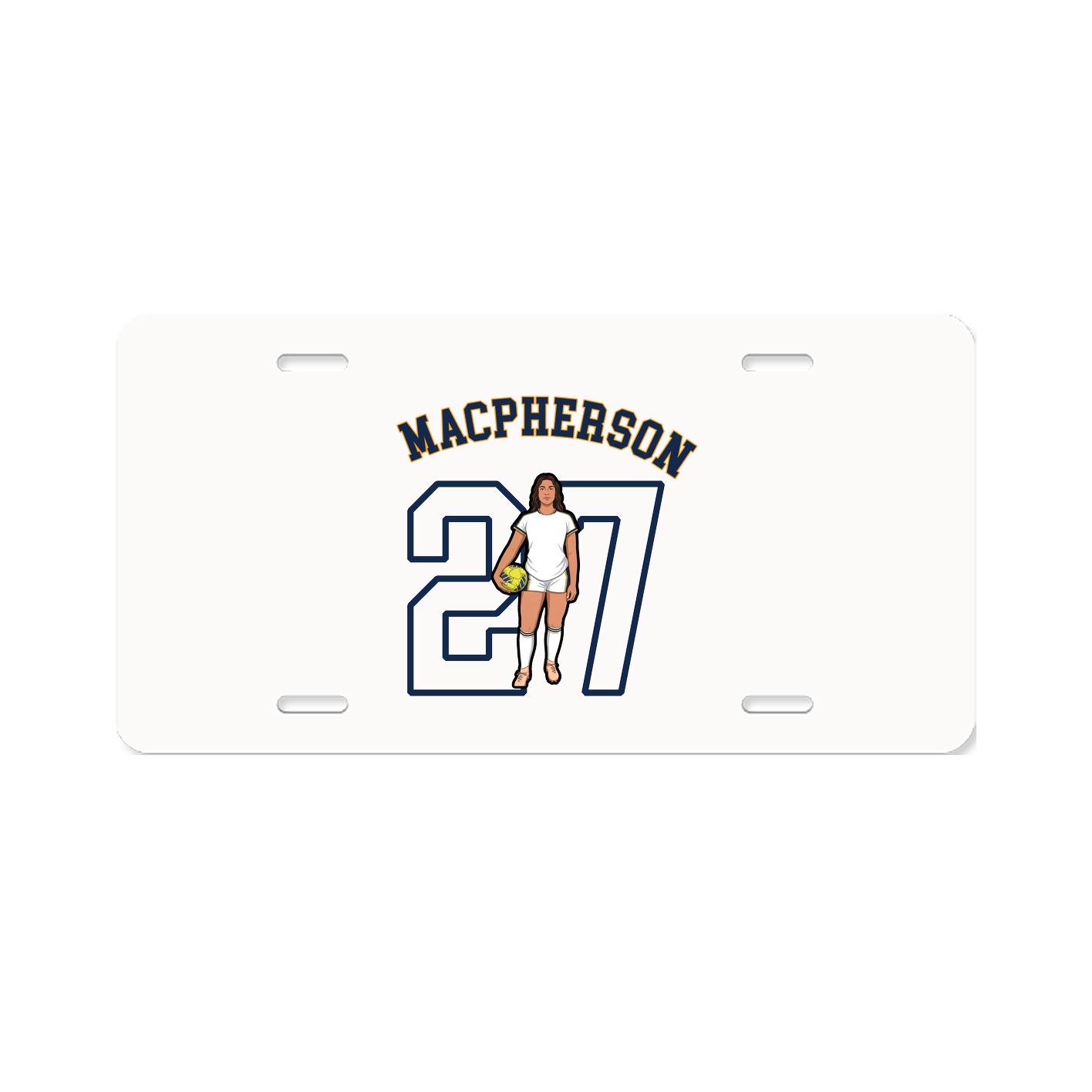 License Plate — Shirsey Arch in Classic