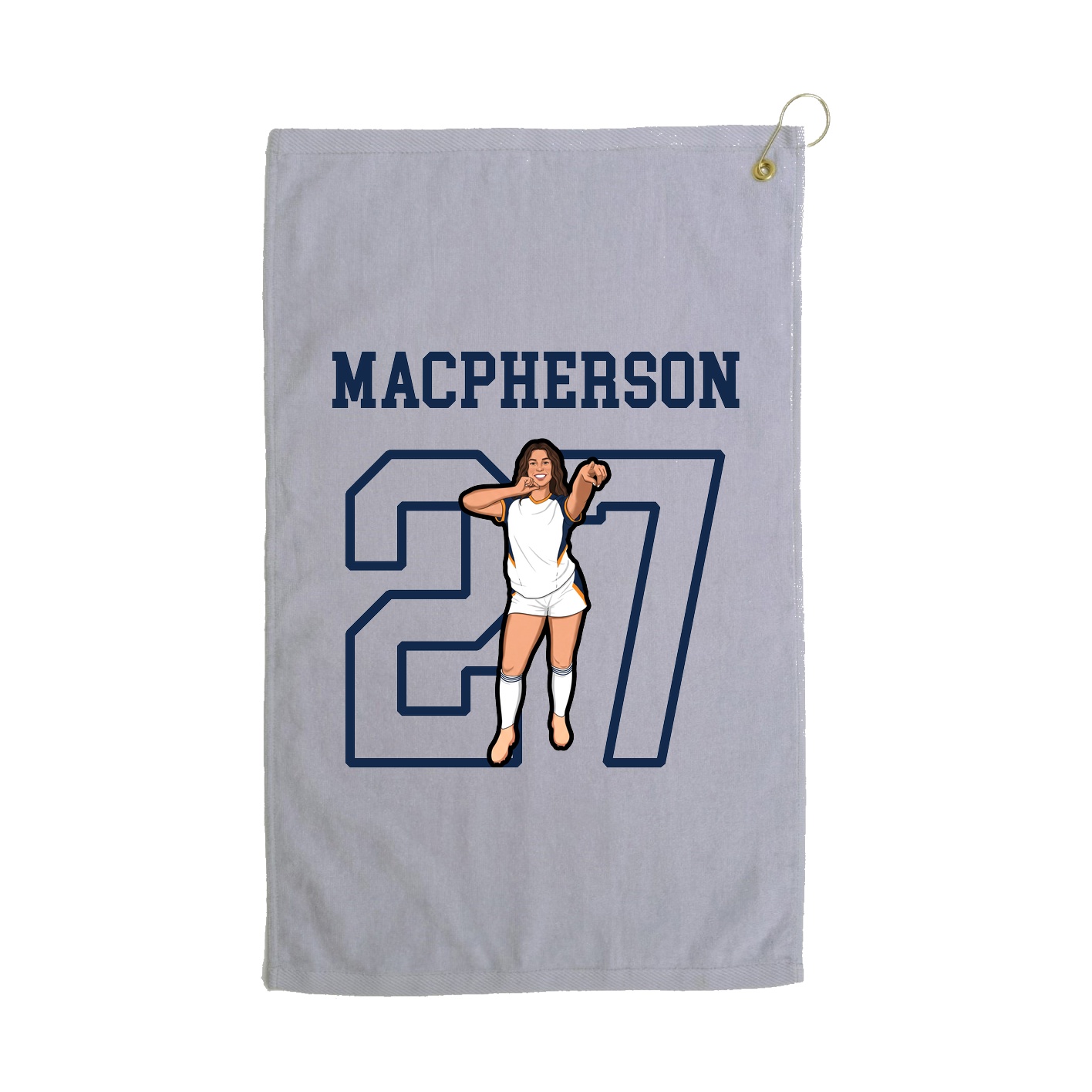 Golf Towel — Shirsey in Grey