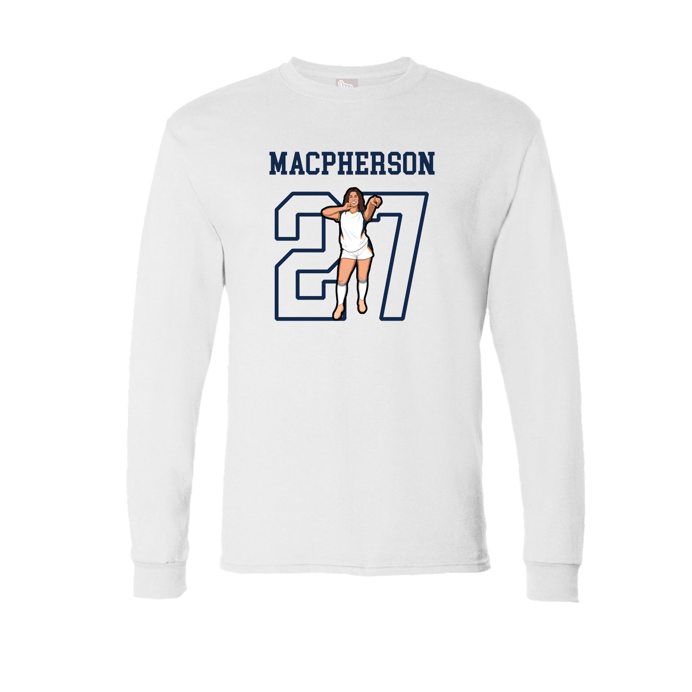 Long Sleeve Tee — Shirsey in White