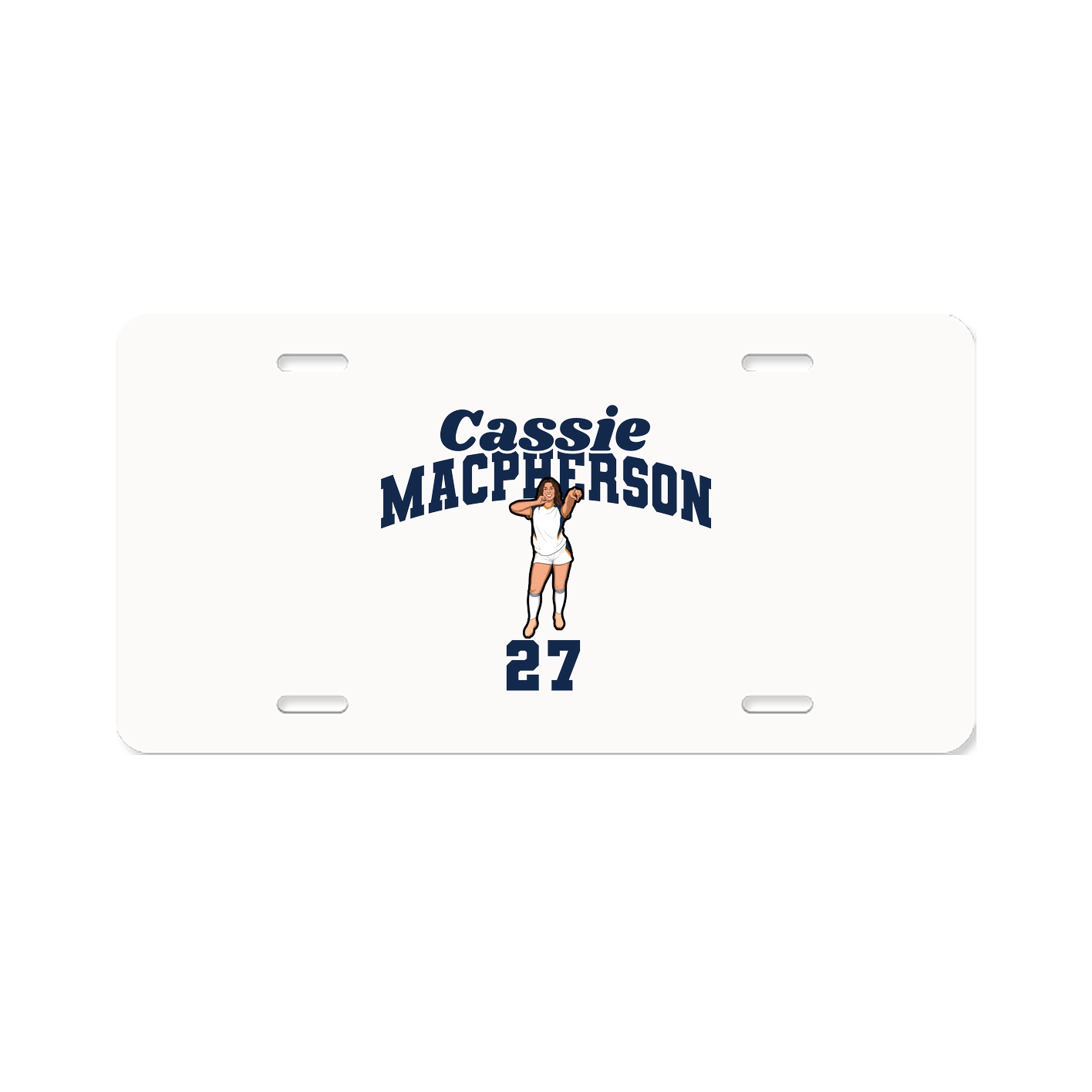 License Plate — Signature Arch in Classic