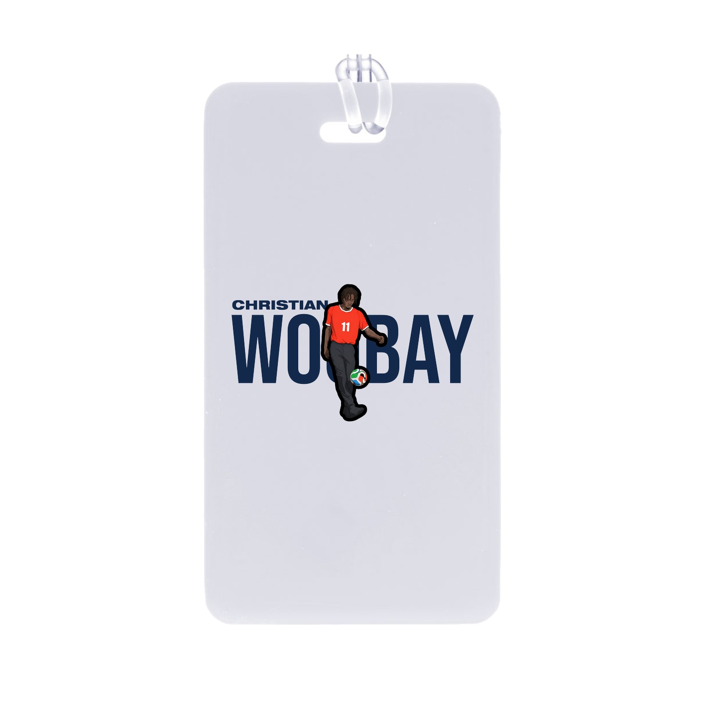 Bag Tag — Player Name in Classic