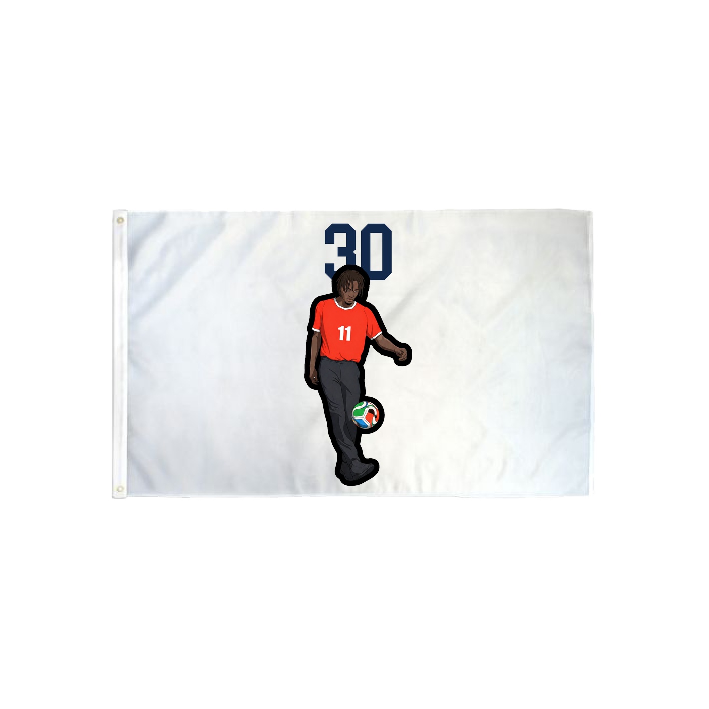 3x5 Flag — Number Top in Classic