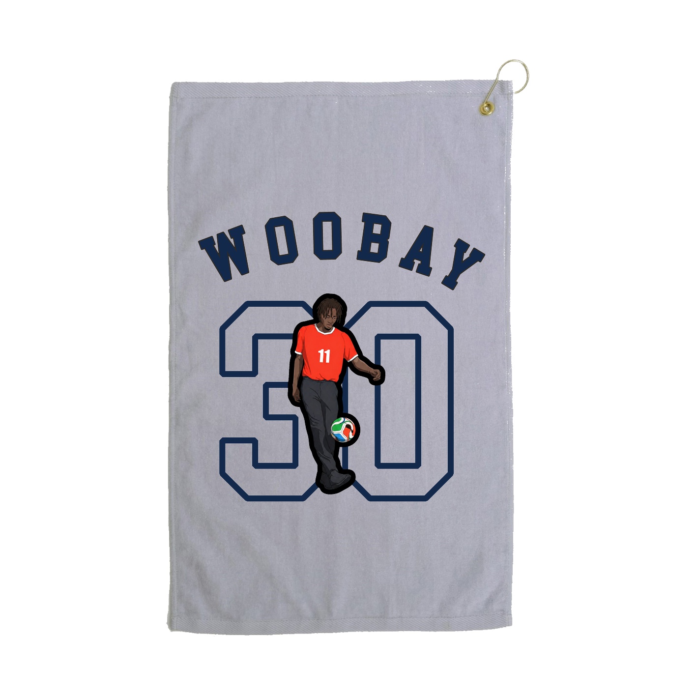 Golf Towel — Shirsey Arch in Grey