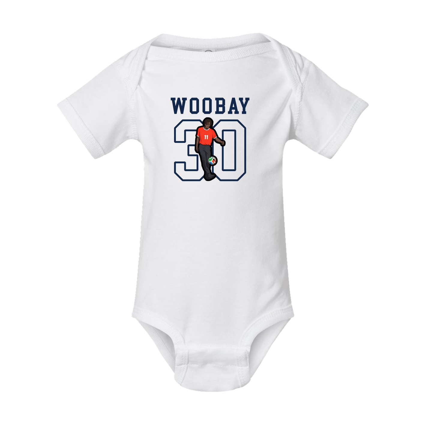 Baby Onesie — Shirsey in White