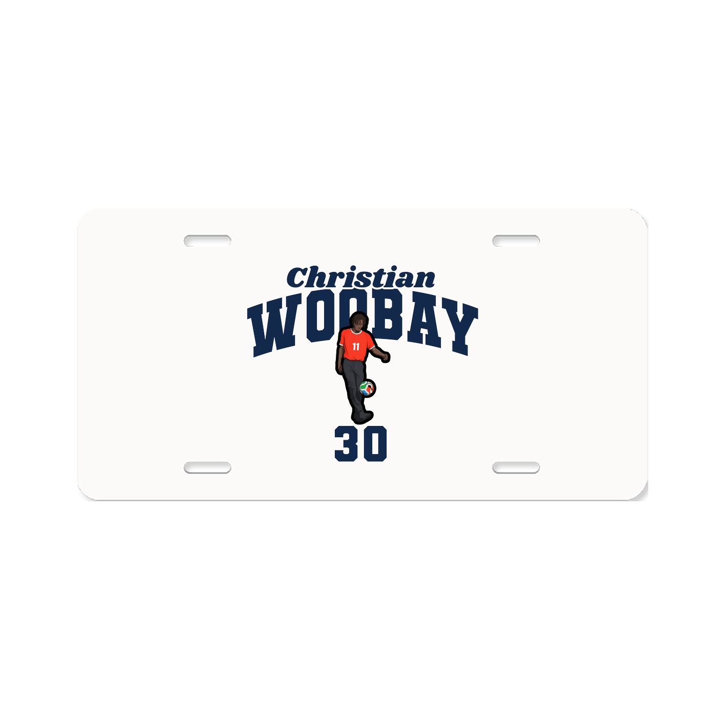 License Plate — Signature Arch in Classic