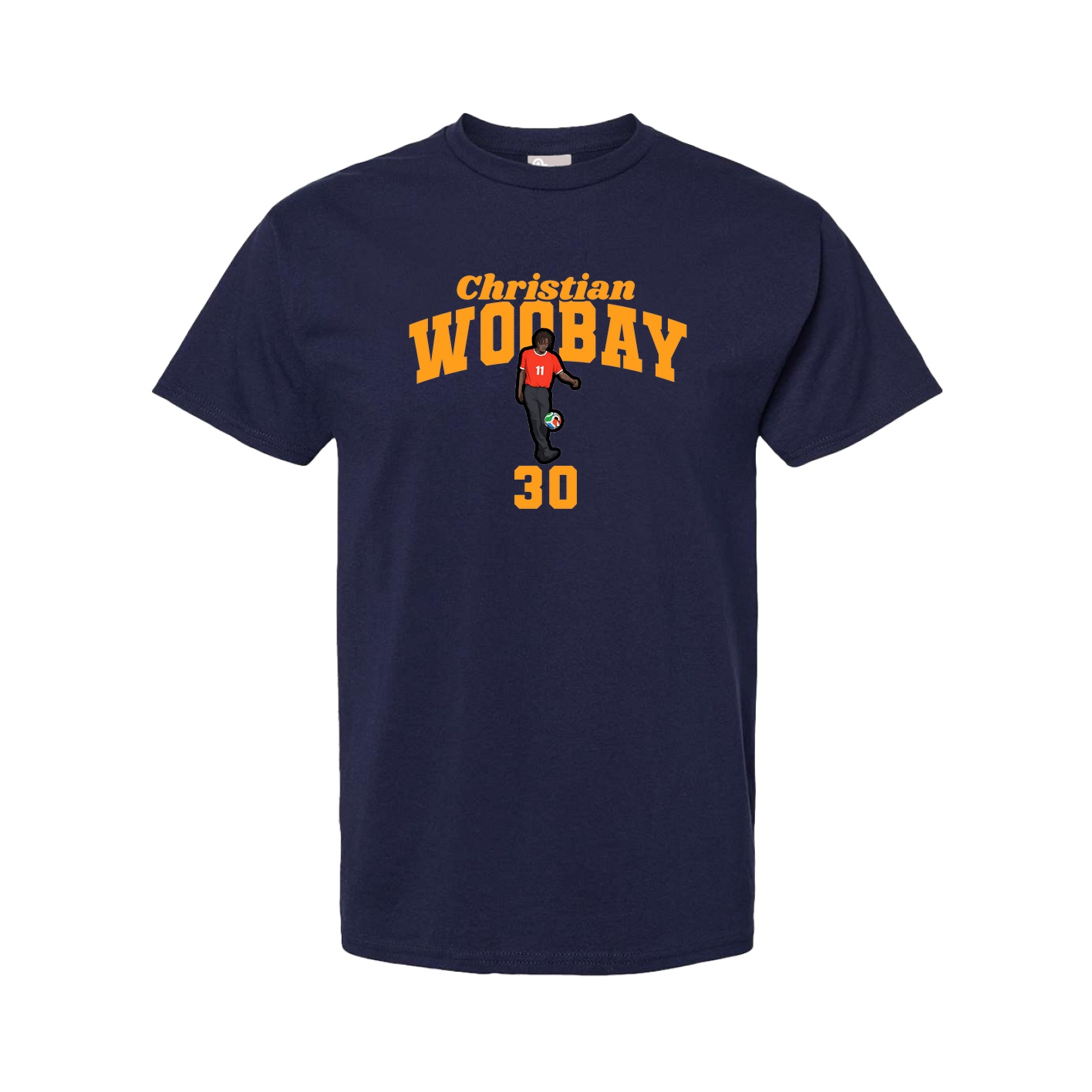 Tee — Signature Arch in Navy