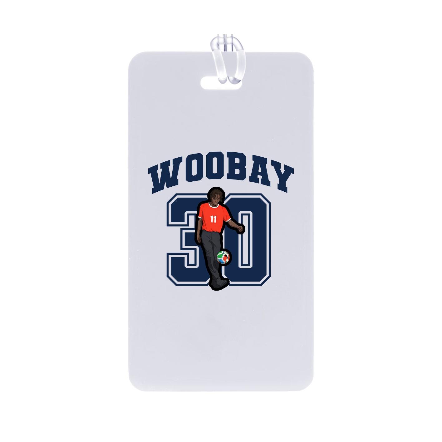 Bag Tag — Number in Classic