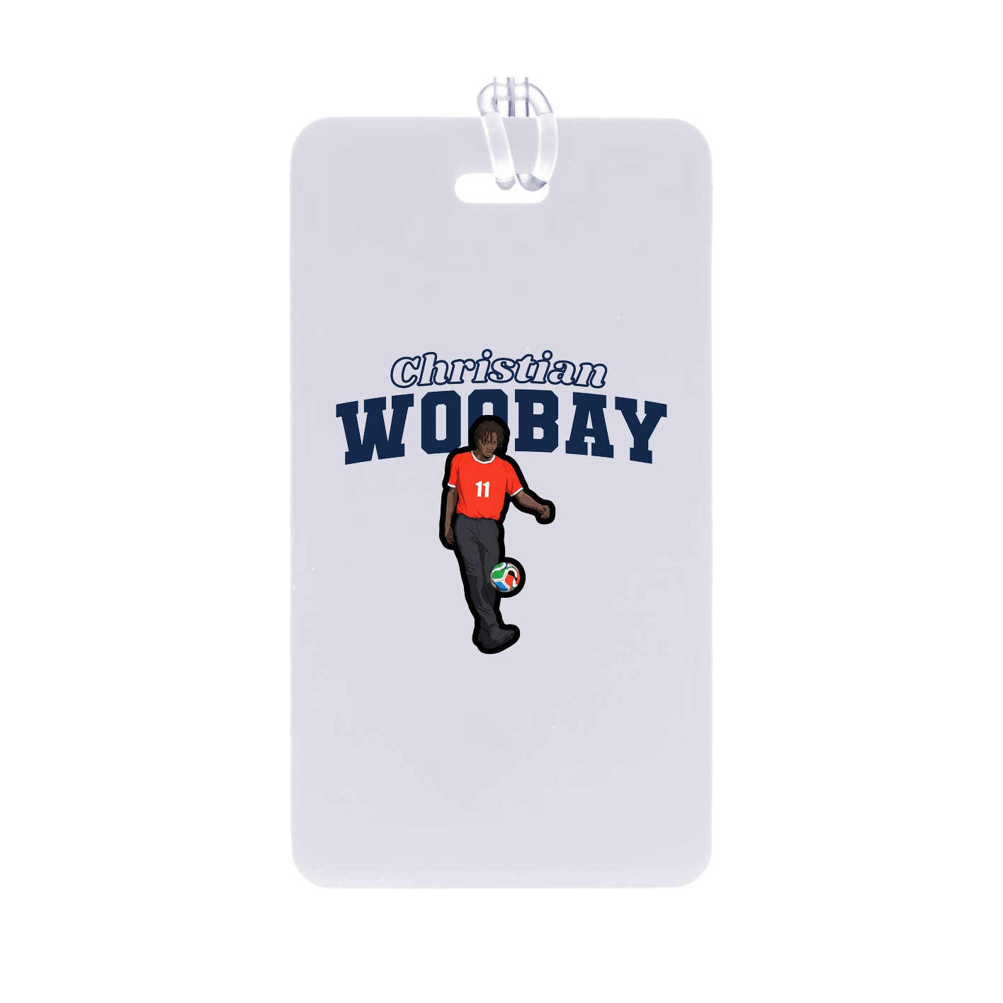 Bag Tag — Name Arch in Classic