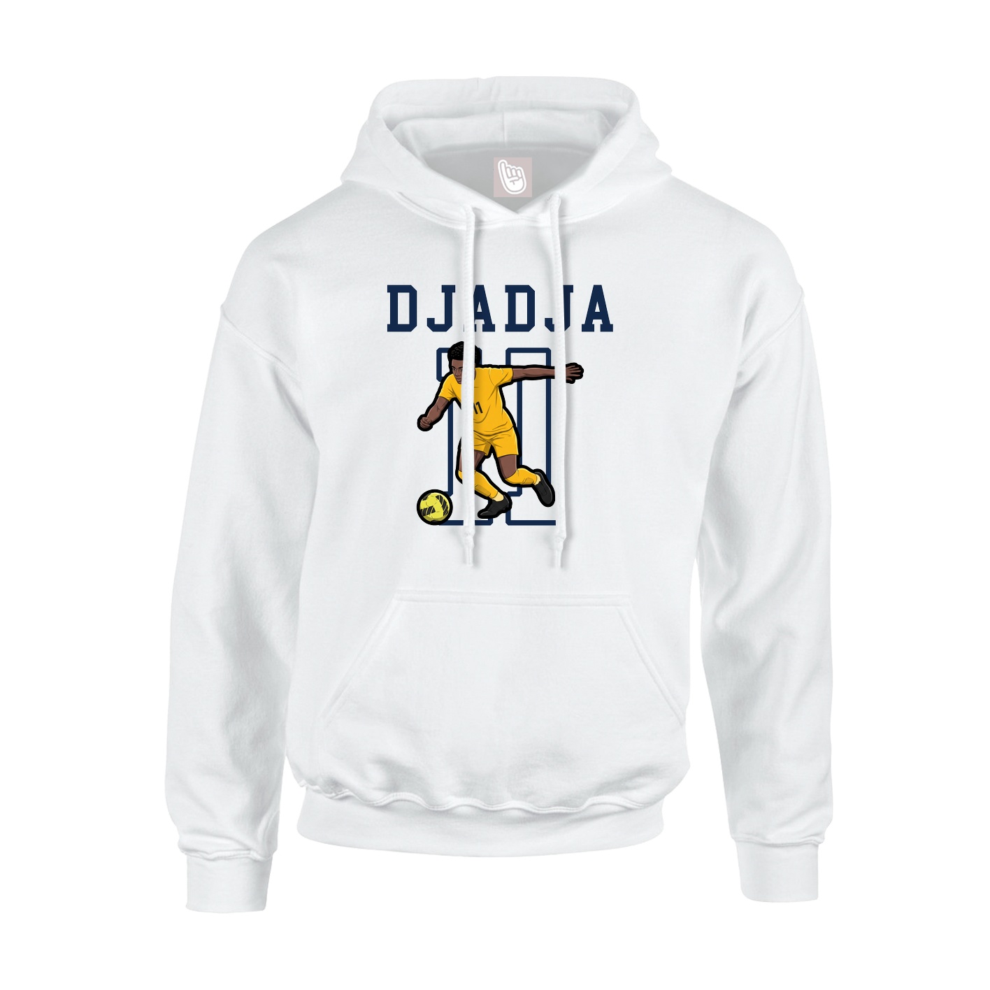 Hoodie — Shirsey in White