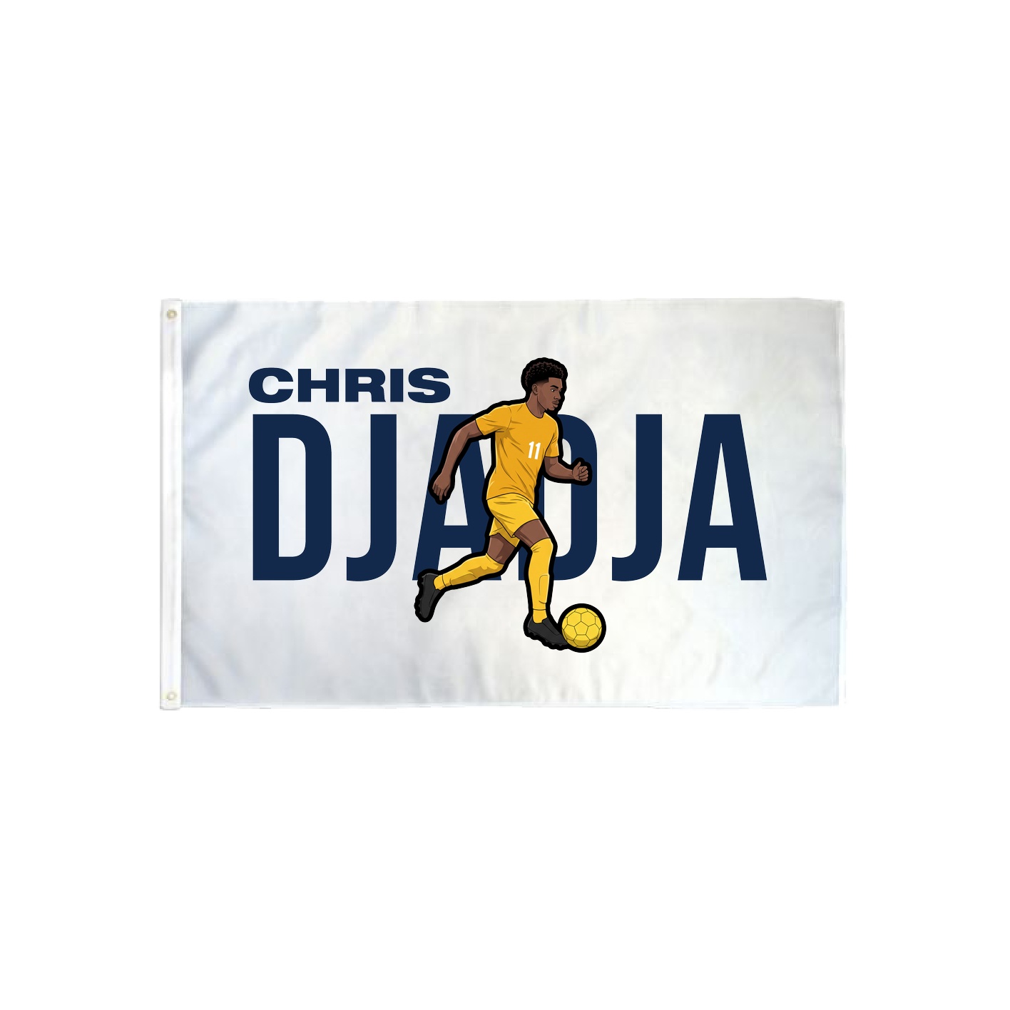 3x5 Flag — Player Name in Classic