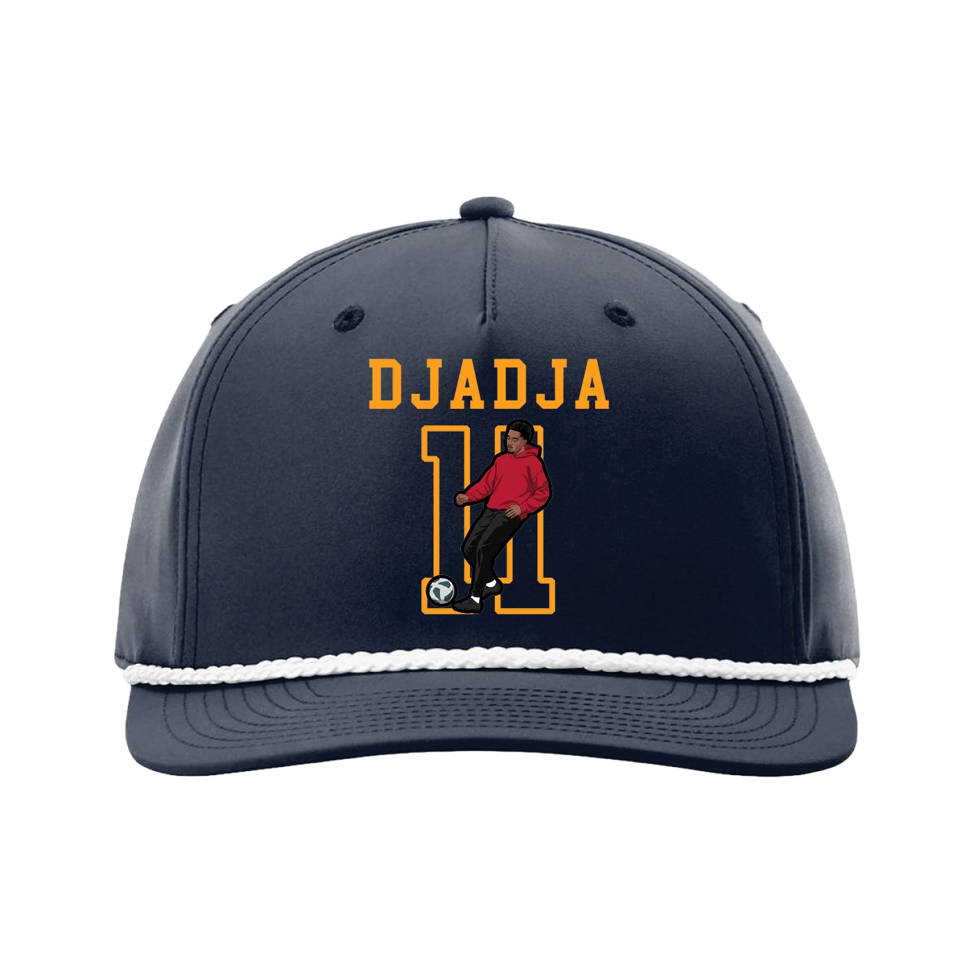 Five-Panel Classic Rope Cap — Shirsey in Navy