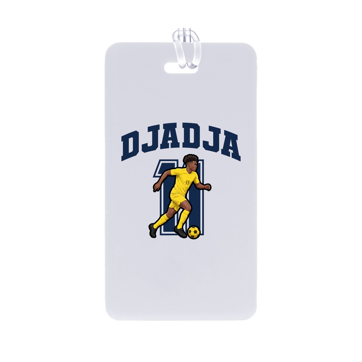 Bag Tag — Number in Classic