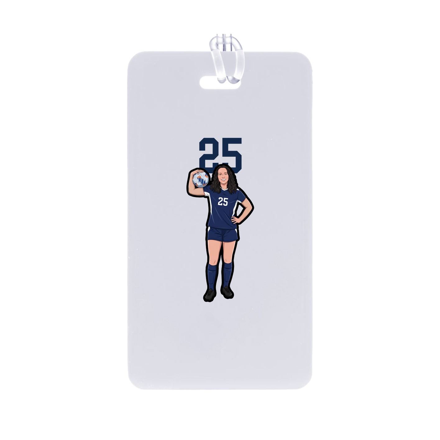 Bag Tag — Number Top in Classic