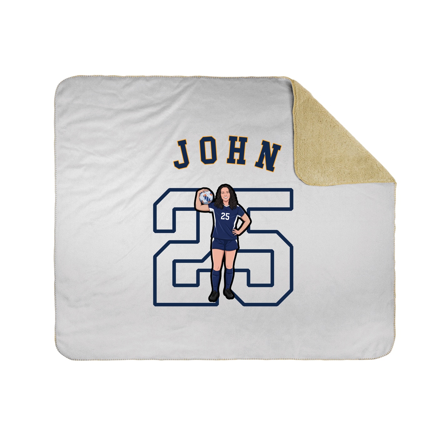 Throw Blanket — Shirsey Arch in White