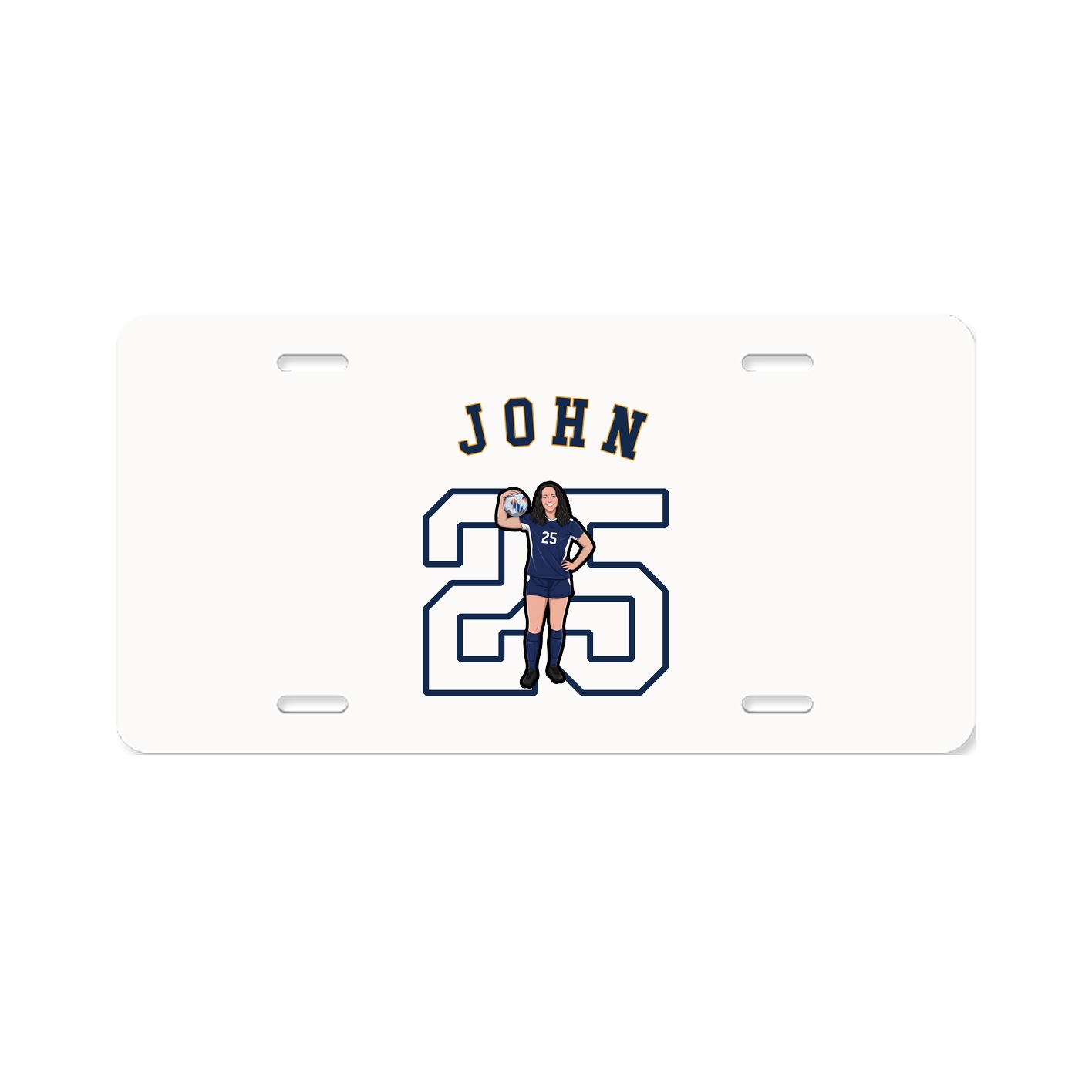 License Plate — Shirsey Arch in Classic
