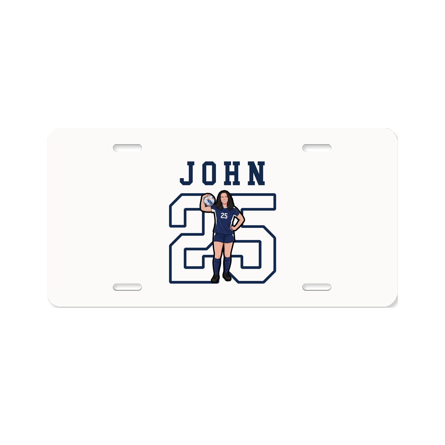 License Plate — Shirsey in Classic