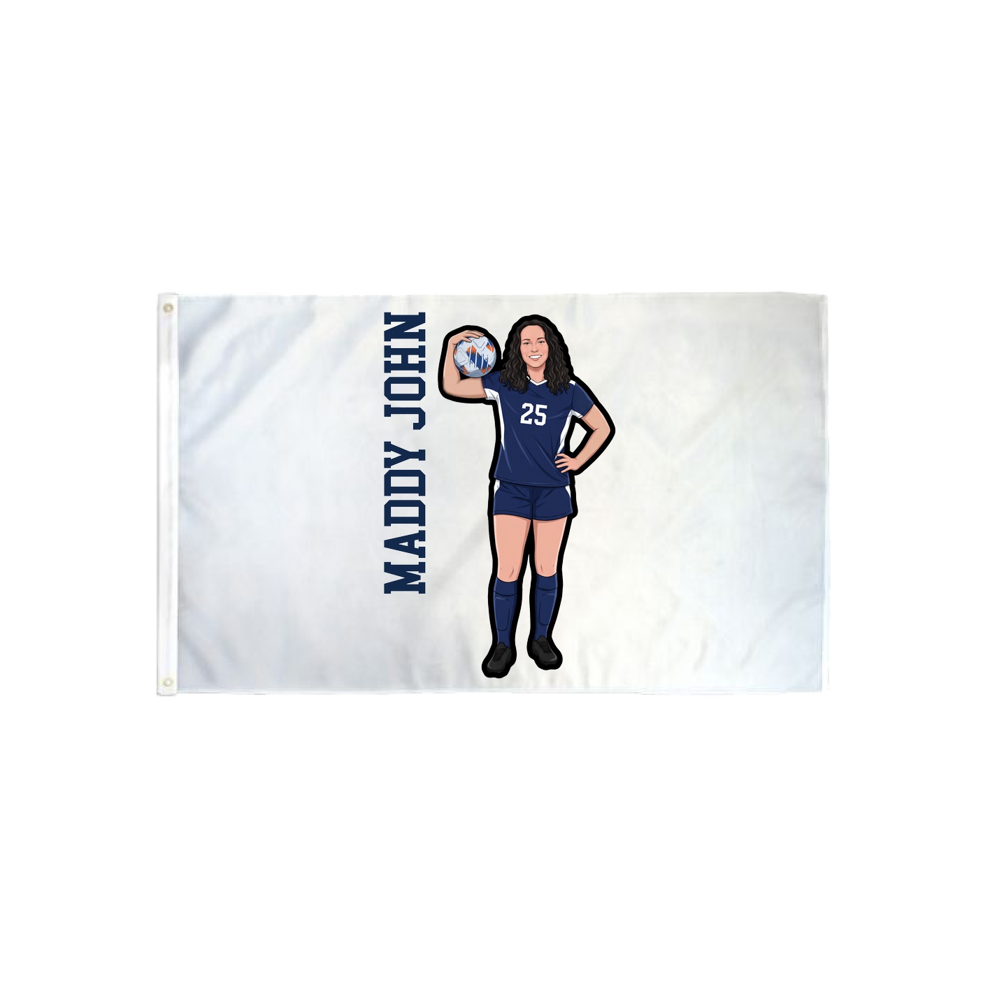 3x5 Flag — Name Vertical in Classic