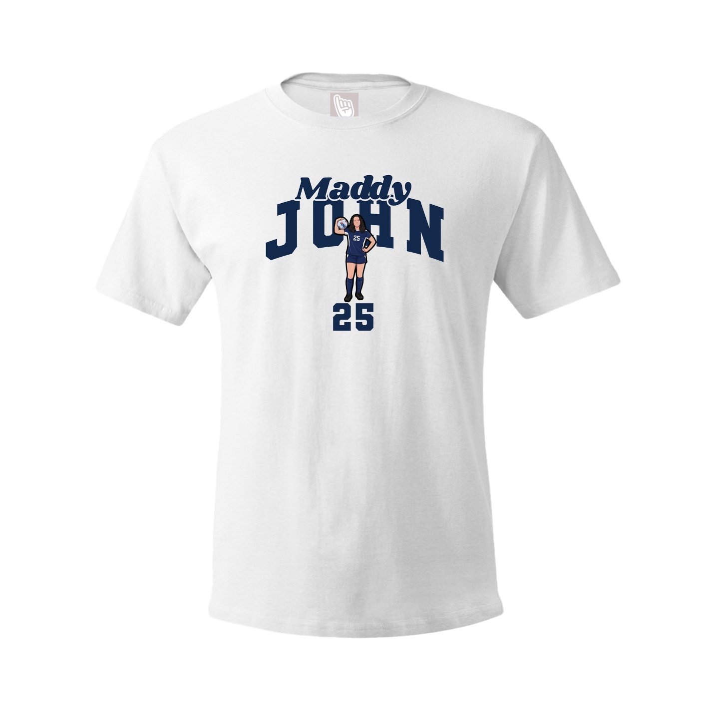 Tee — Signature Arch in White